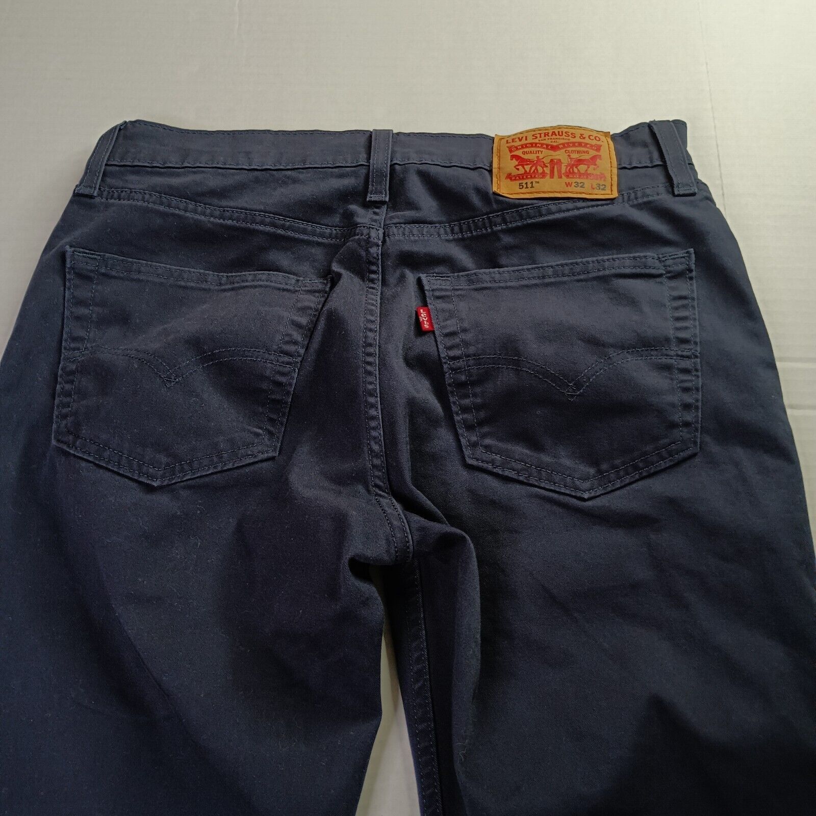 Levi's Levi's 511 Slim Fit Blue Chino Pants Men's Size 32x32 Size US 32 / EU 48 - 10 Thumbnail