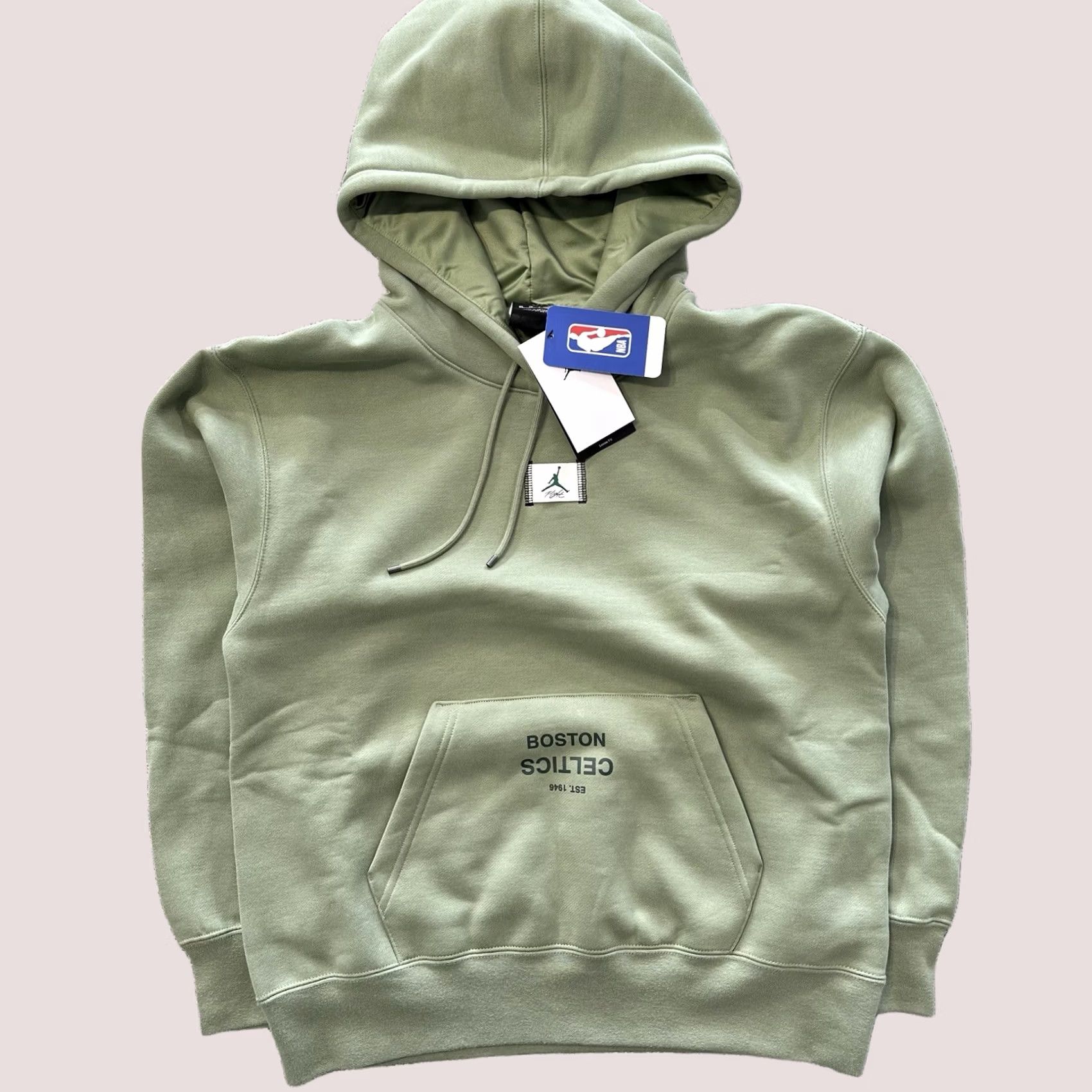 Nike Nike Jordan NBA Boston Celtics Hoodies Womens XS Satin Lined FZ7811 Green Pullover Long Sleeve Size XS / US 0-2 / IT 36-38 - 1 Thumbnail