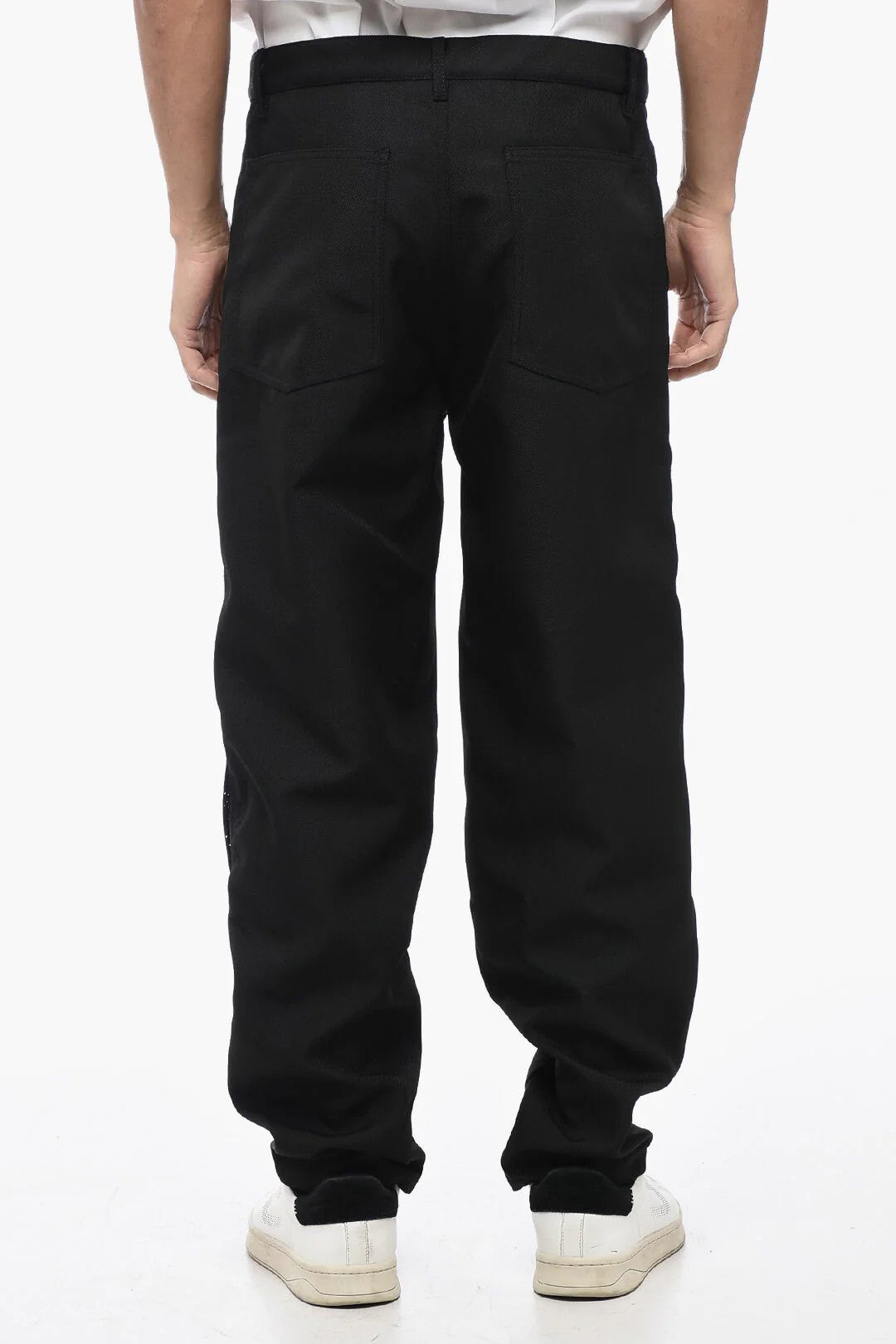 Comme des Garcons og1mm0326 Twill Cargo Pant in Black Size US 30 / EU 46 - 2 Thumbnail
