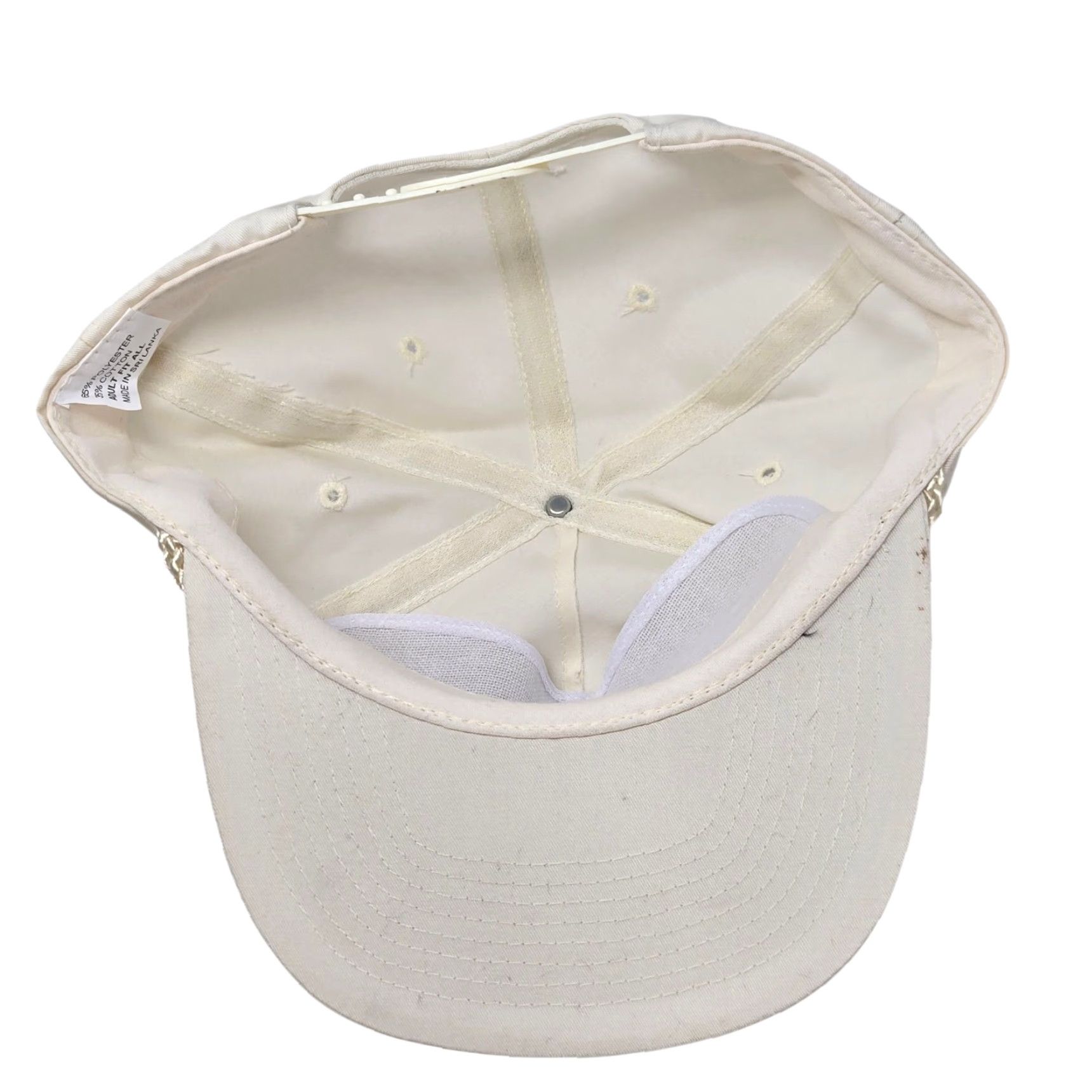 Vintage VINTAGE Mack Hat Snapback White Rope Printed READ Men Adjustable White Flexfit? Size ONE SIZE - 4 Thumbnail