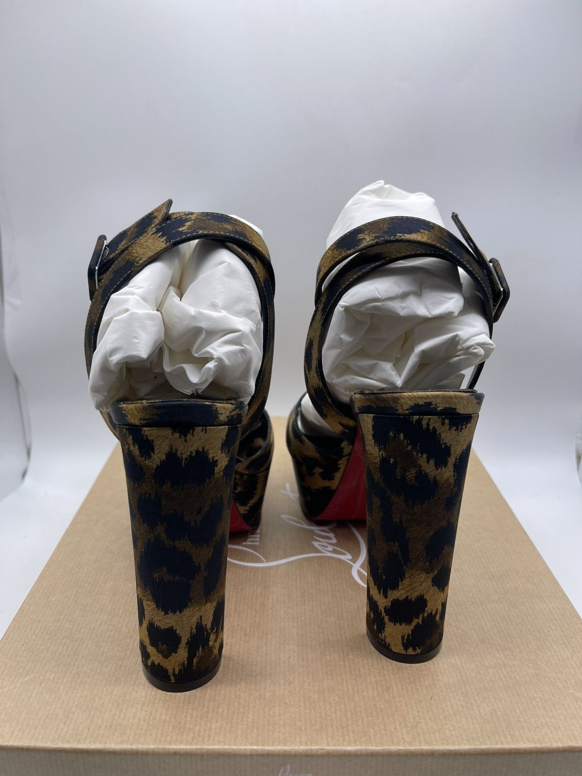 Christian Louboutin Christian Louboutin supramaiza leopard Heels size eu 39 Size US 9 / IT 39 - 4 Thumbnail