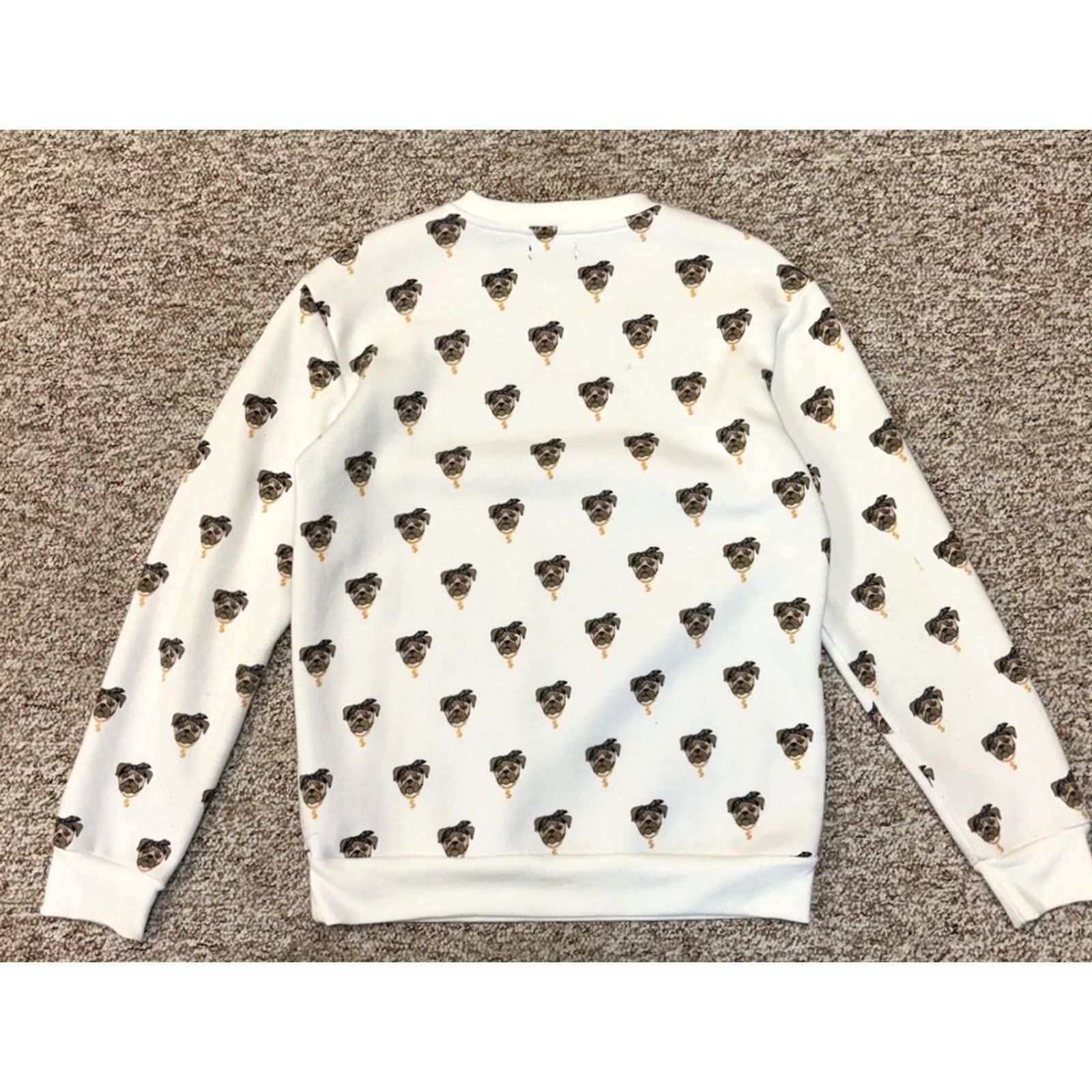 Forever 21 Forever 21 Gangster Dog AOP White Crewneck Sweatshirt Men’s Size S Size US S / EU 44-46 / 1 - 5 Thumbnail