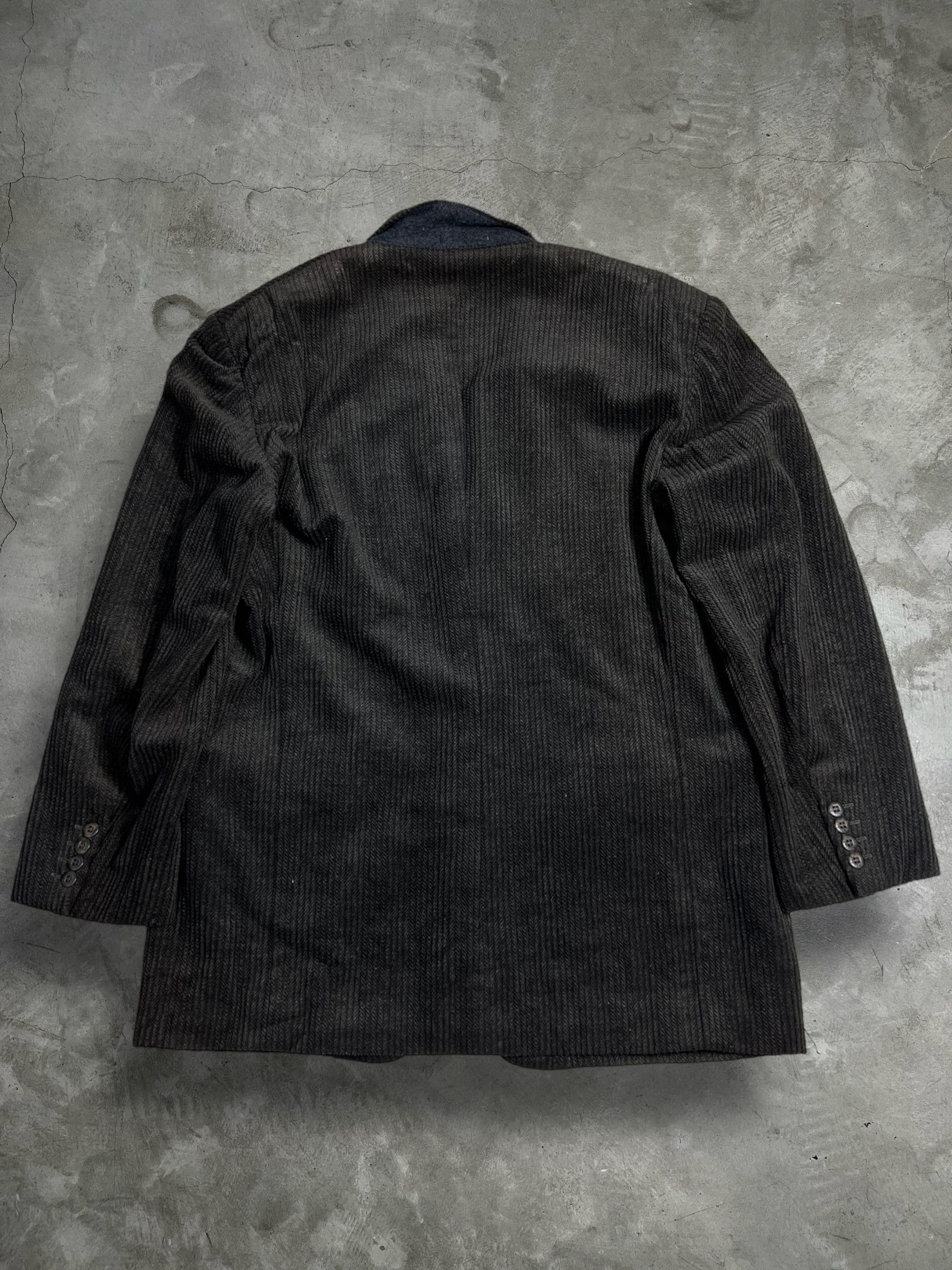 Givenchy Vintage GIVENCHY Monsieur Corduroy Suit (XL) JK318 Size 48R - 11 Thumbnail