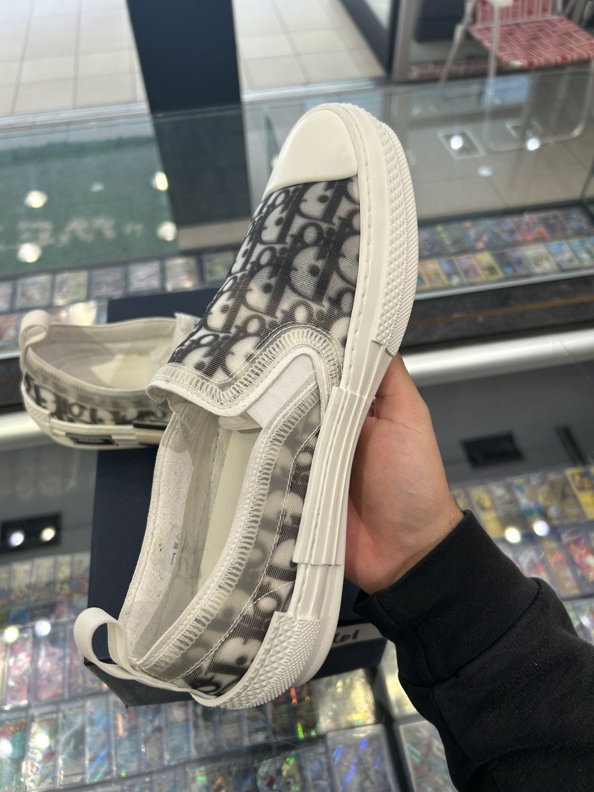 Dior Dior b23 slip-on oblique sneaker Size US 10 / EU 43 - 4 Thumbnail