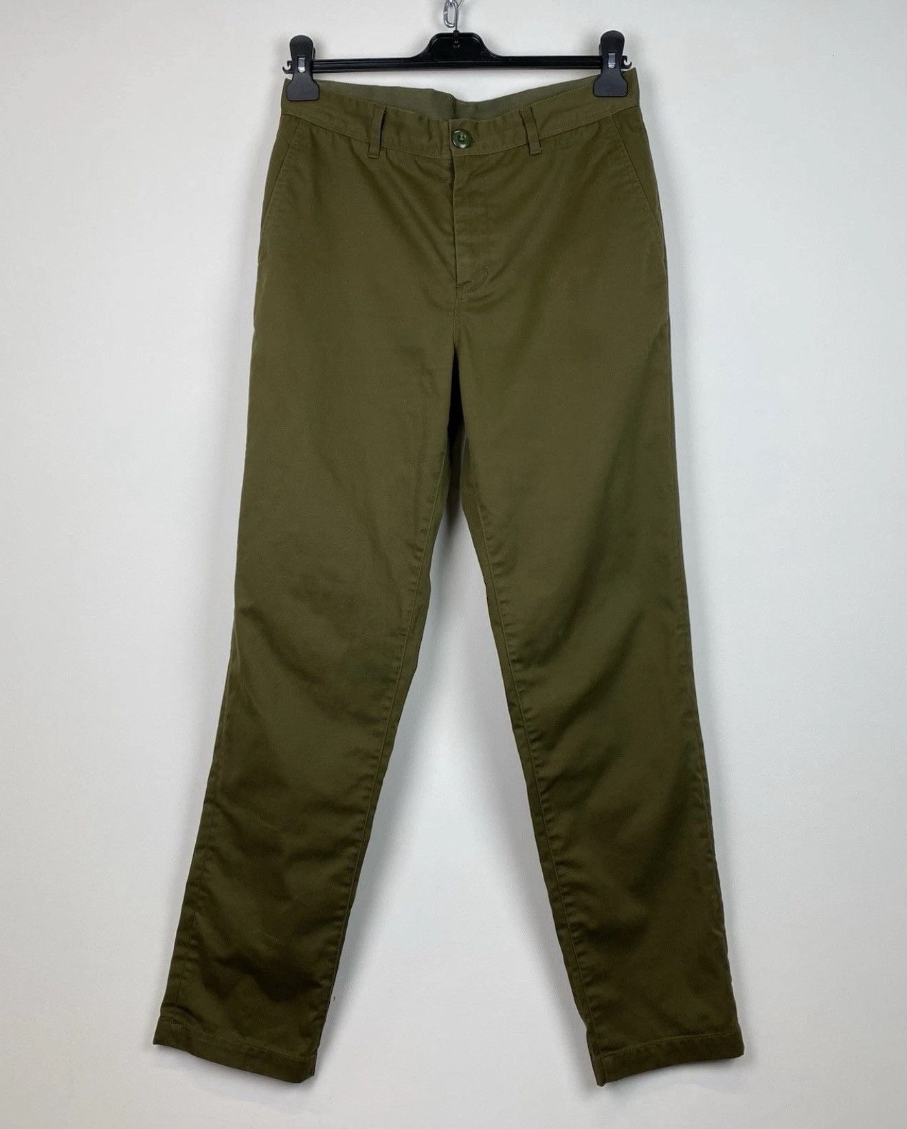 Fred Perry Fred Perry Chino Pants Trousers Khaki Olive Green Casual Size US 30 / EU 46 - 1 Thumbnail