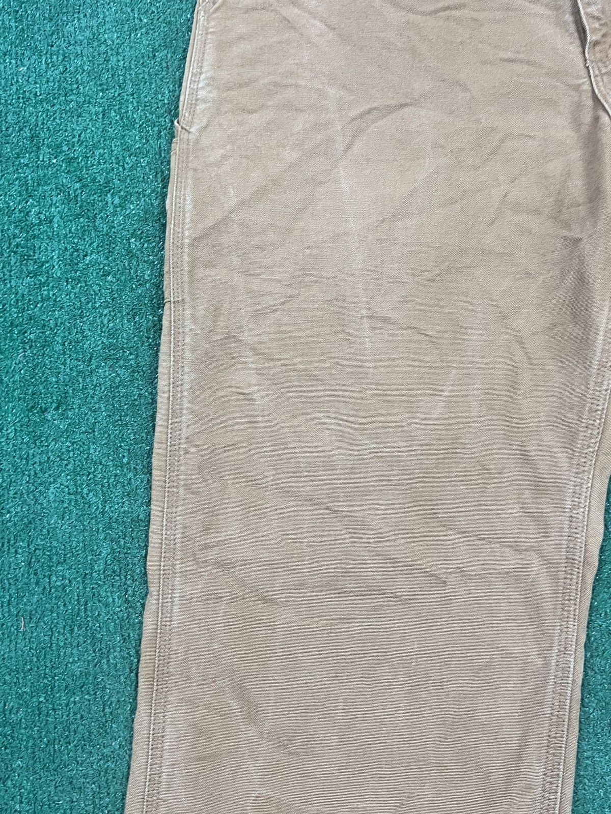 Carhartt Vintage Y2k Carhartt B11 BRN Duck Canvas Pants Size 38 - 3 Thumbnail