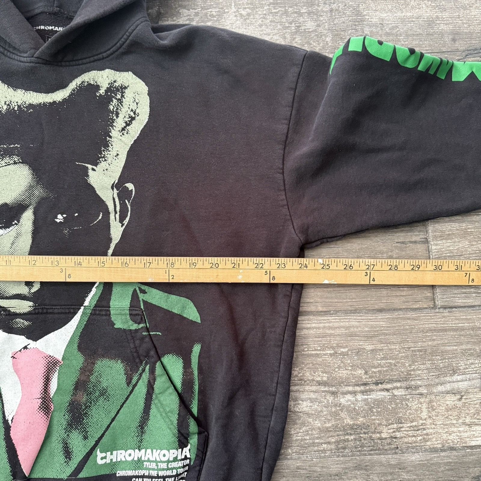 Golf Wang TYLER THE CREATOR CHROMAKOPIA GOLF WANG BLACK TOUR HOODIE SW Size US S / EU 44-46 / 1 - 4 Thumbnail