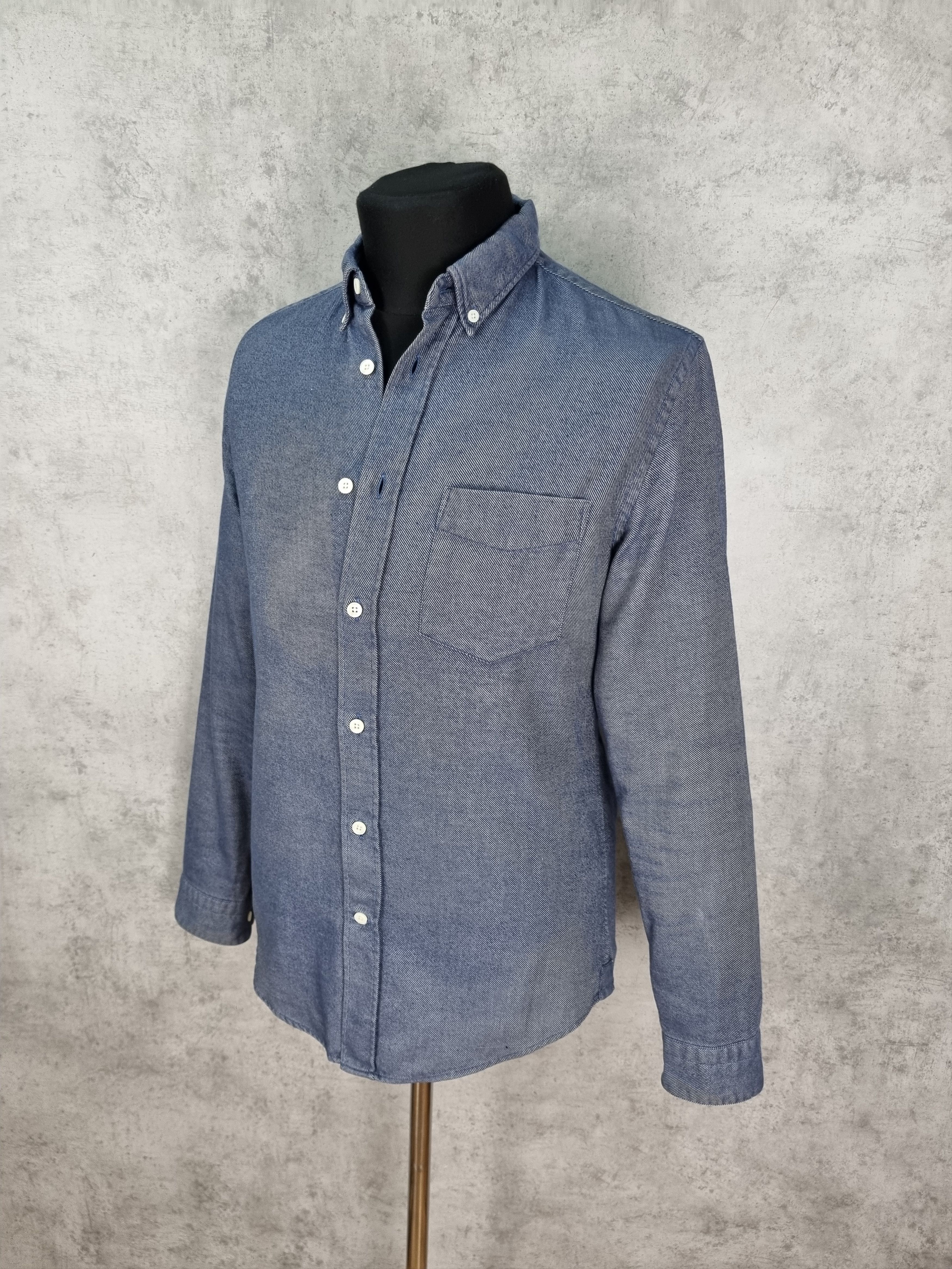 Acne Studios Acne Studios Isherwood Flan AW 13 Classic FitFaded Shirt Size US M / EU 48-50 / 2 - 4 Thumbnail
