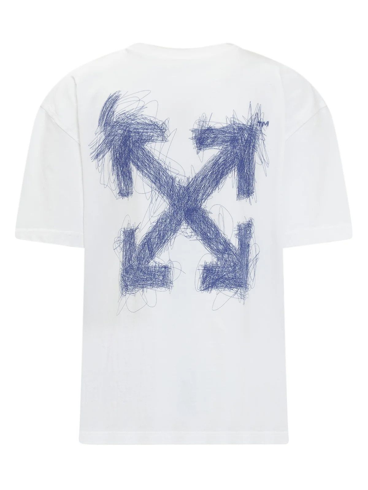 Off-White o1gr1nt0325 Pen Arrows Reg T-Shirt in White Size XXS / US 00 / IT 34 - 2 Thumbnail