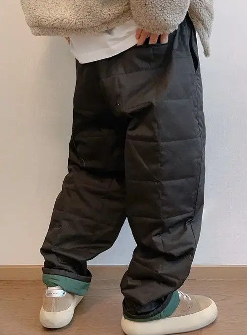 Japanese Brand Hadate x Genji Outdoor retro fashion loose quilted pants Size US 34 / EU 50 - 4 Thumbnail