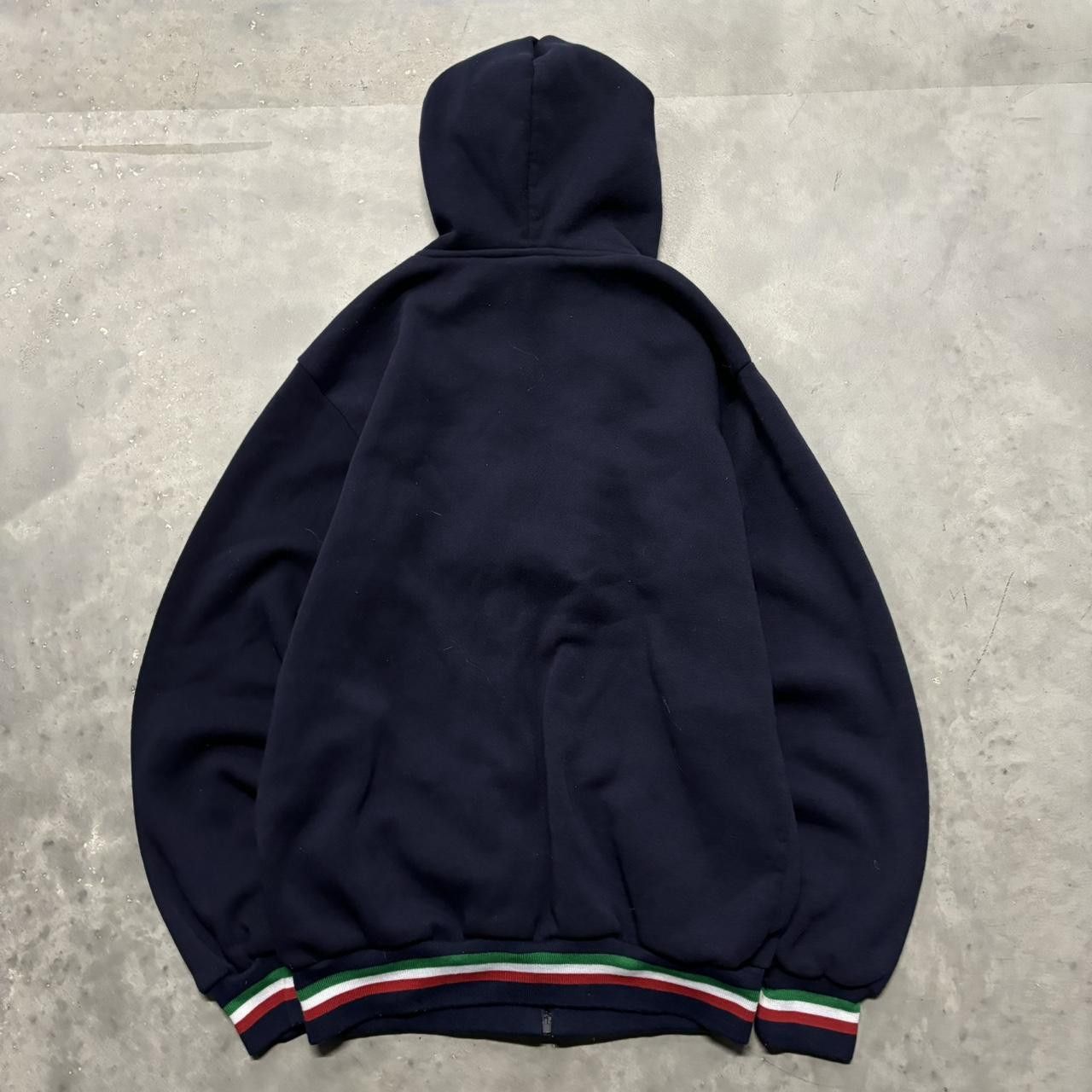 Japanese Brand × Vintage Vintage Y2K/2000s Navy Blue Pisa Italy Streetwear Hoodie! Size US M / EU 48-50 / 2 - 7 Thumbnail