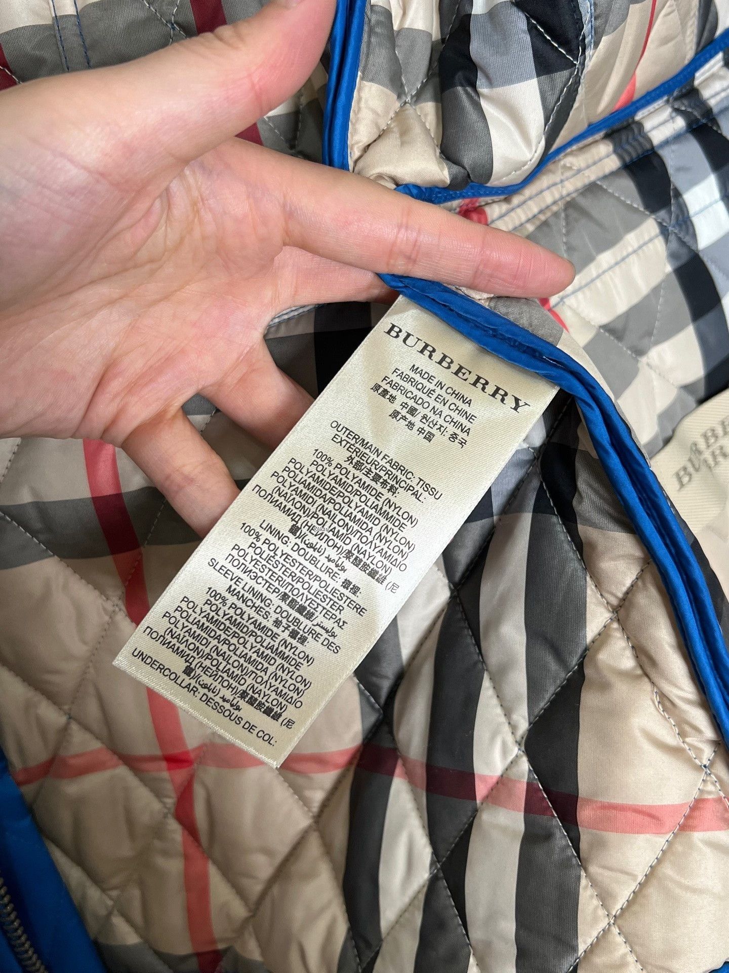 Burberry Burberry Cotton Padded Jacket Size US M / EU 48-50 / 2 - 5 Thumbnail