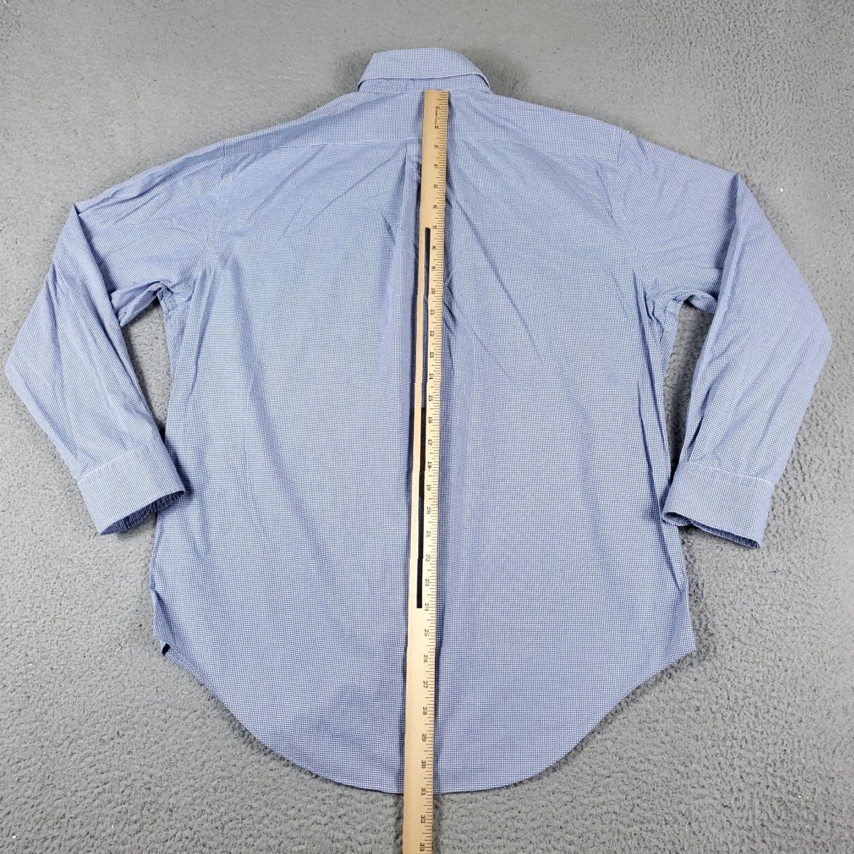 Ralph Lauren Ralph Lauren Shirt Mens 15.5 Blue Dress Shirt Button-Down Long Sleeve Size 40R - 3 Thumbnail