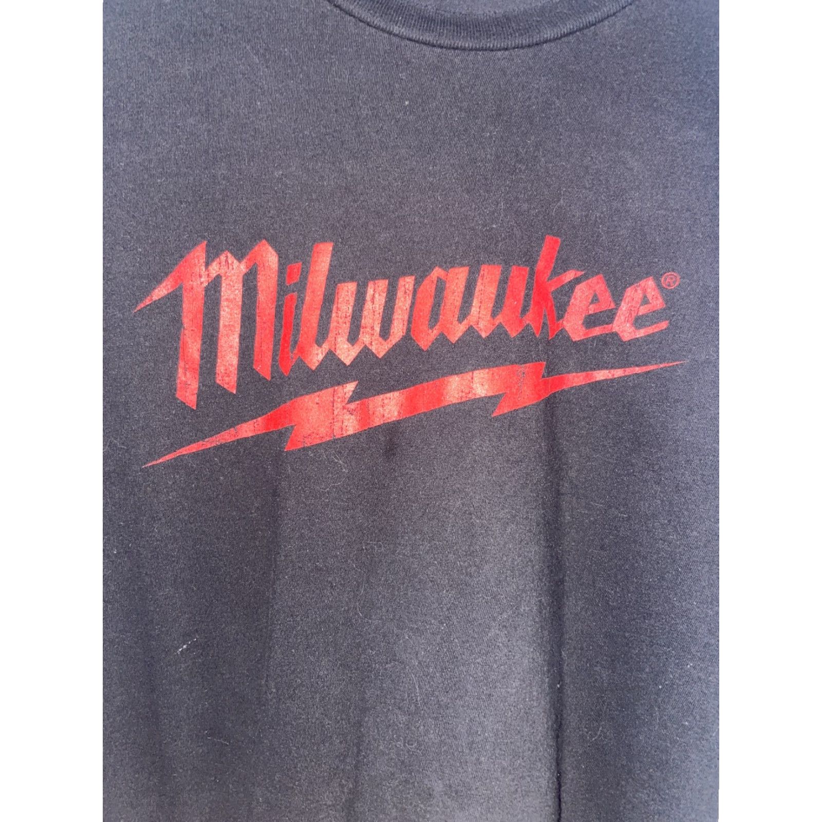 Vintage Milwaukee T-Shirt Mens Large Black Togetherwestand Size US L / EU 52-54 / 3 - 2 Thumbnail