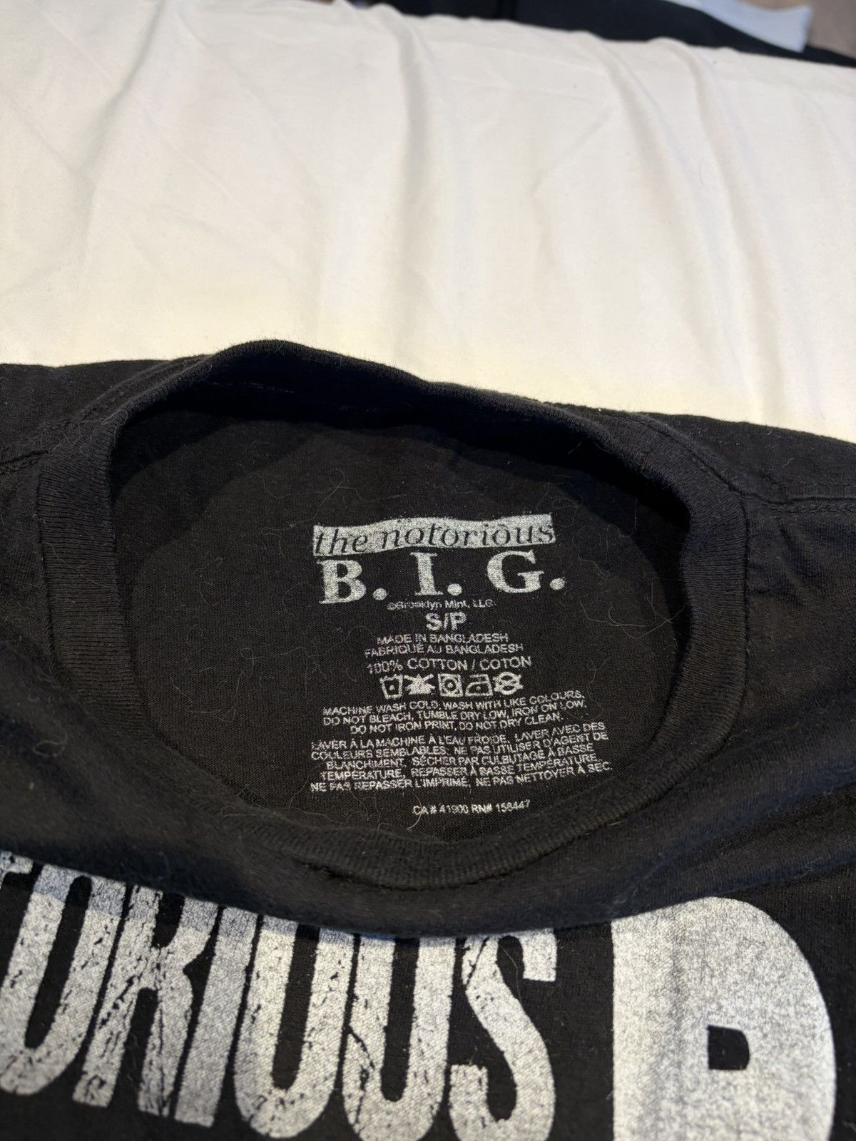 Rap Tees Notorious Big shirt small Size US S / EU 44-46 / 1 - 3 Thumbnail