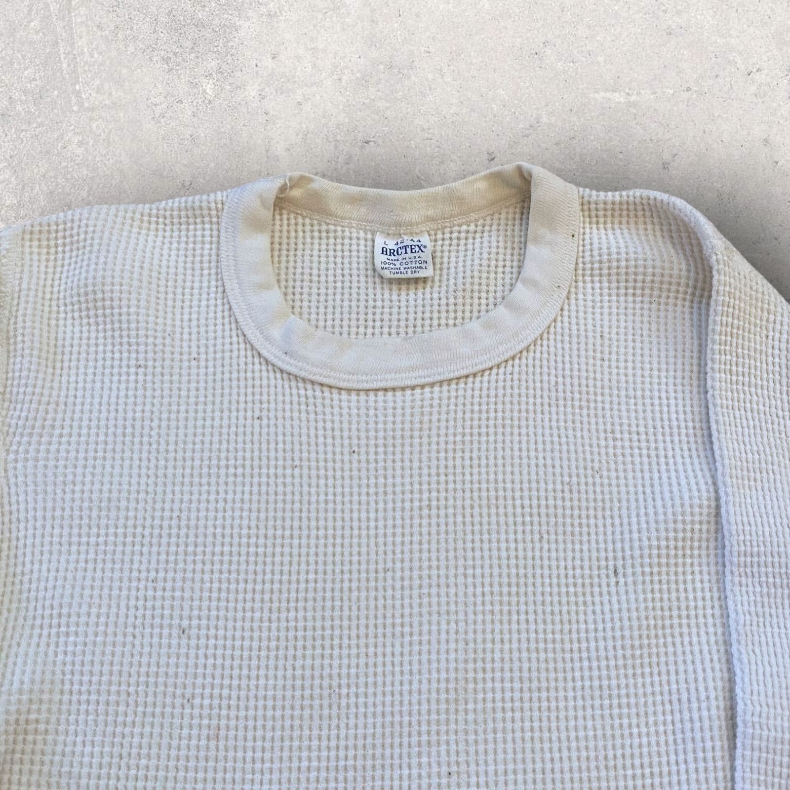 Vintage Vintage 80s Arctex Distressed Long Sleeve Thermal Shirt Size US M / EU 48-50 / 2 - 3 Thumbnail