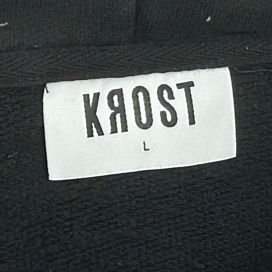 Other KROST Graphic Hoodie Black Lace Side Streetwear Size L Size US L / EU 52-54 / 3 - 6 Thumbnail