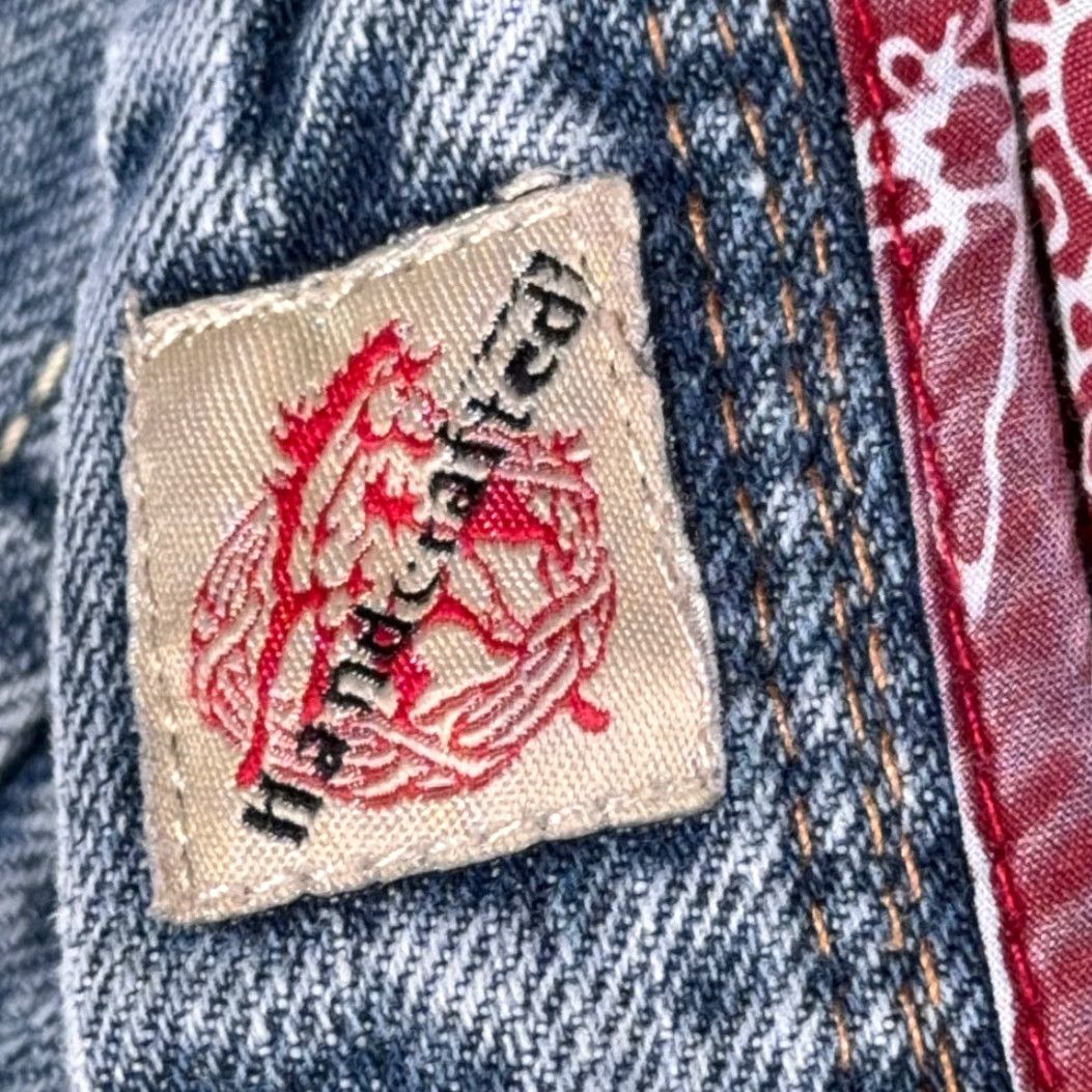 Vintage VINTAGE Unionbay Jeans Mens 36x32 Blue Carpenter Distressed Baggy Skater 90s Size US 36 / EU 52 - 6 Thumbnail