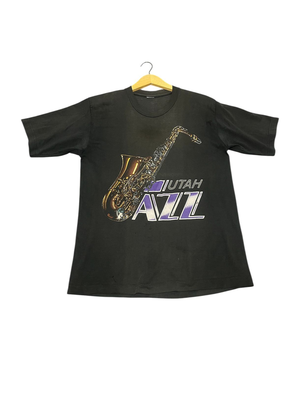 Vintage NBA Utah Jazz Vintage Faded Size US L / EU 52-54 / 3 - 1 Thumbnail