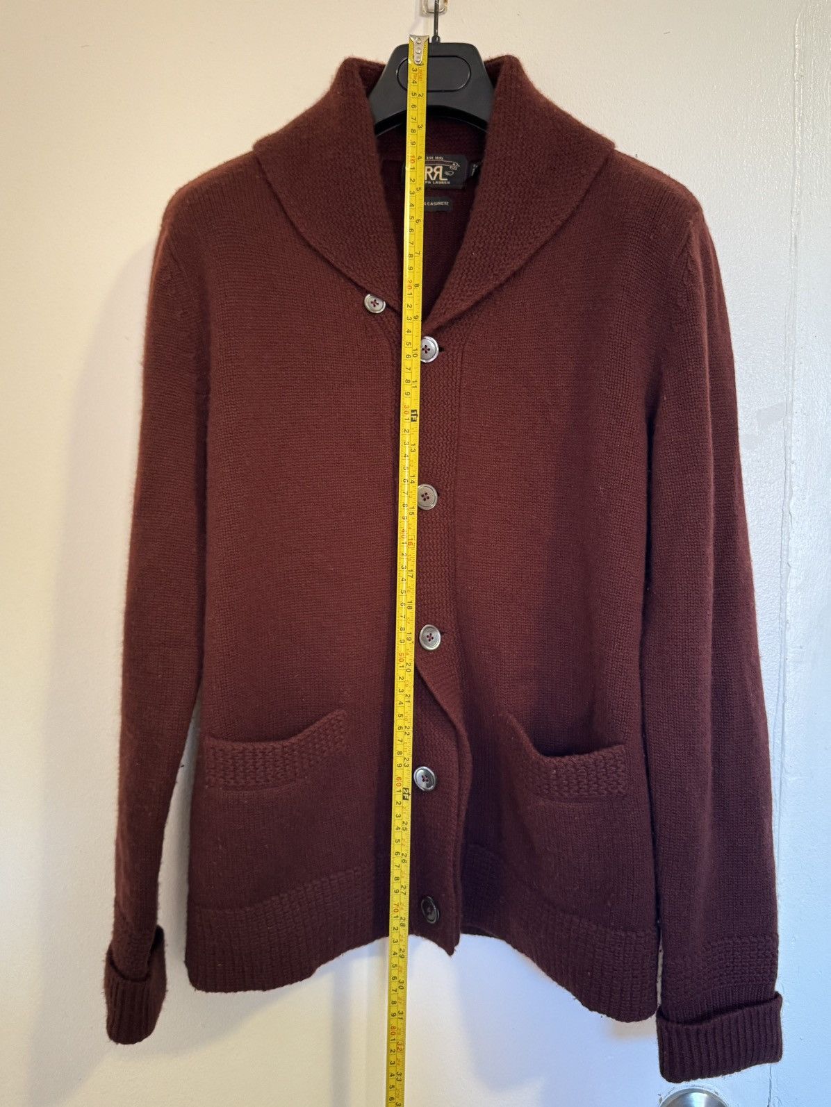 RRL Ralph Lauren RRL Shawl Cashmere Cardigan - Medium -Gently Used Size US M / EU 48-50 / 2 - 4 Thumbnail