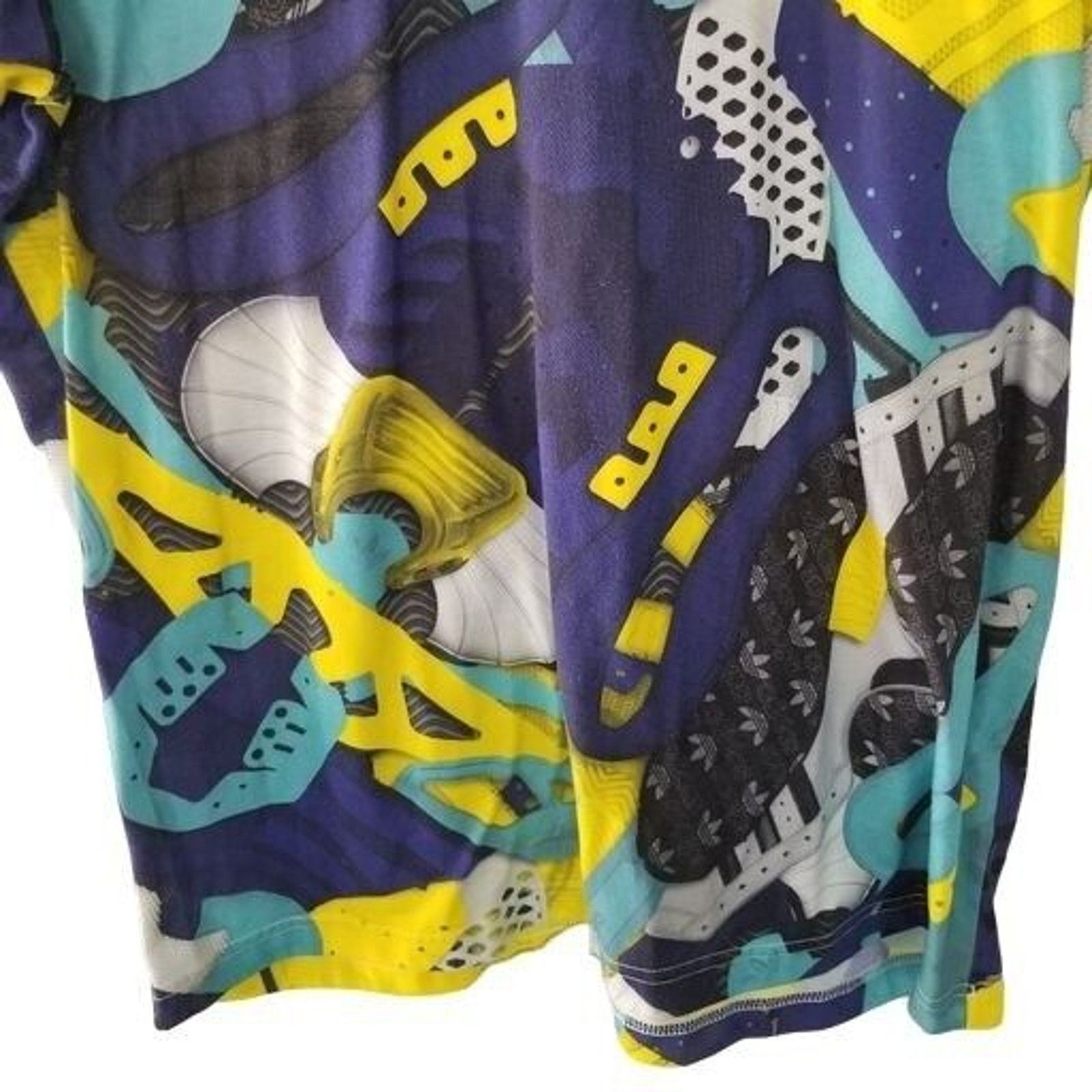 Adidas Adidas Originals AOP Crazy Eddys Take A Trip Jersey T-Shirt Size US L / EU 52-54 / 3 - 3 Thumbnail