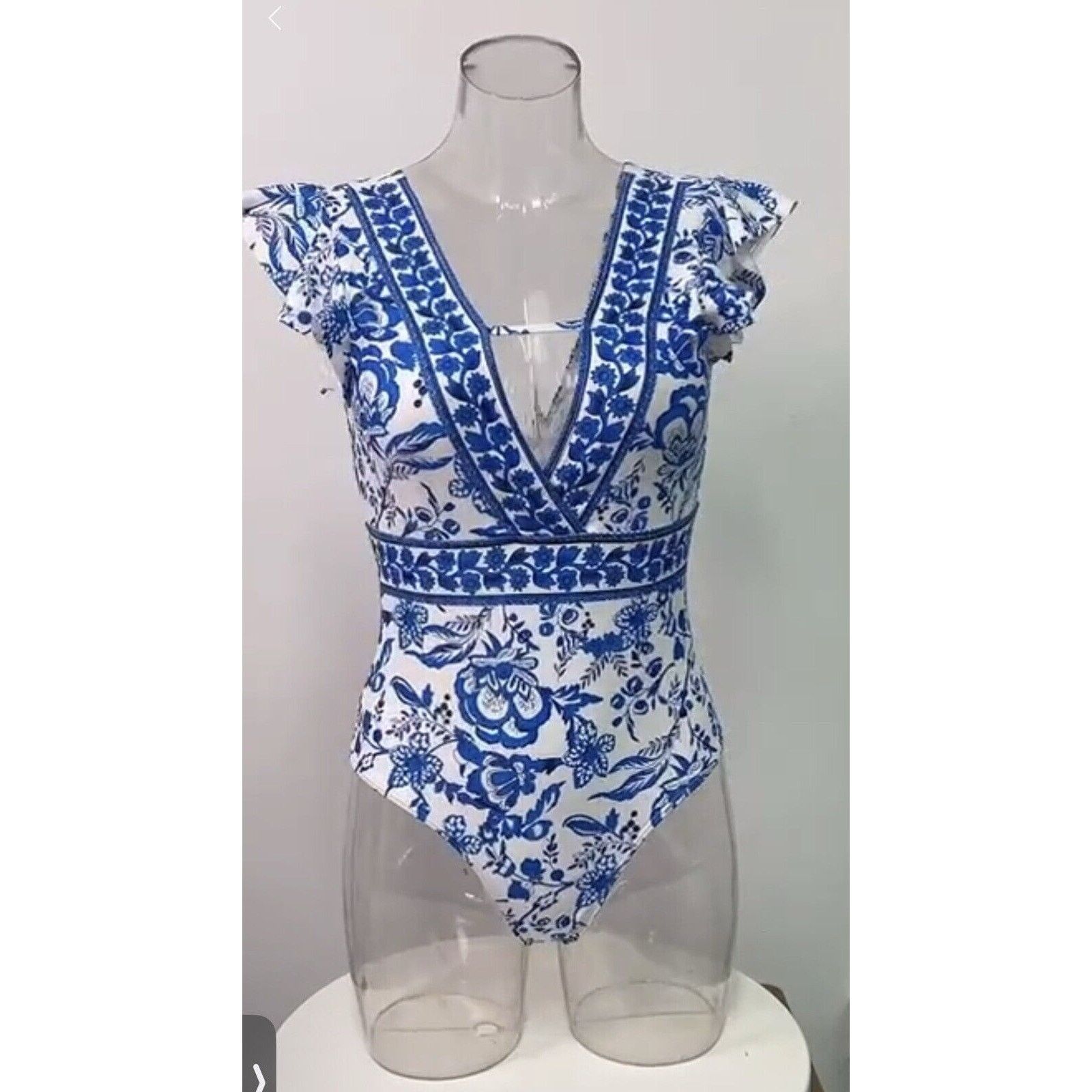 Other New Women Slimming One Piece Bathing Suit Retro S M L Size M / US 6-8 / IT 42-44 - 8 Thumbnail