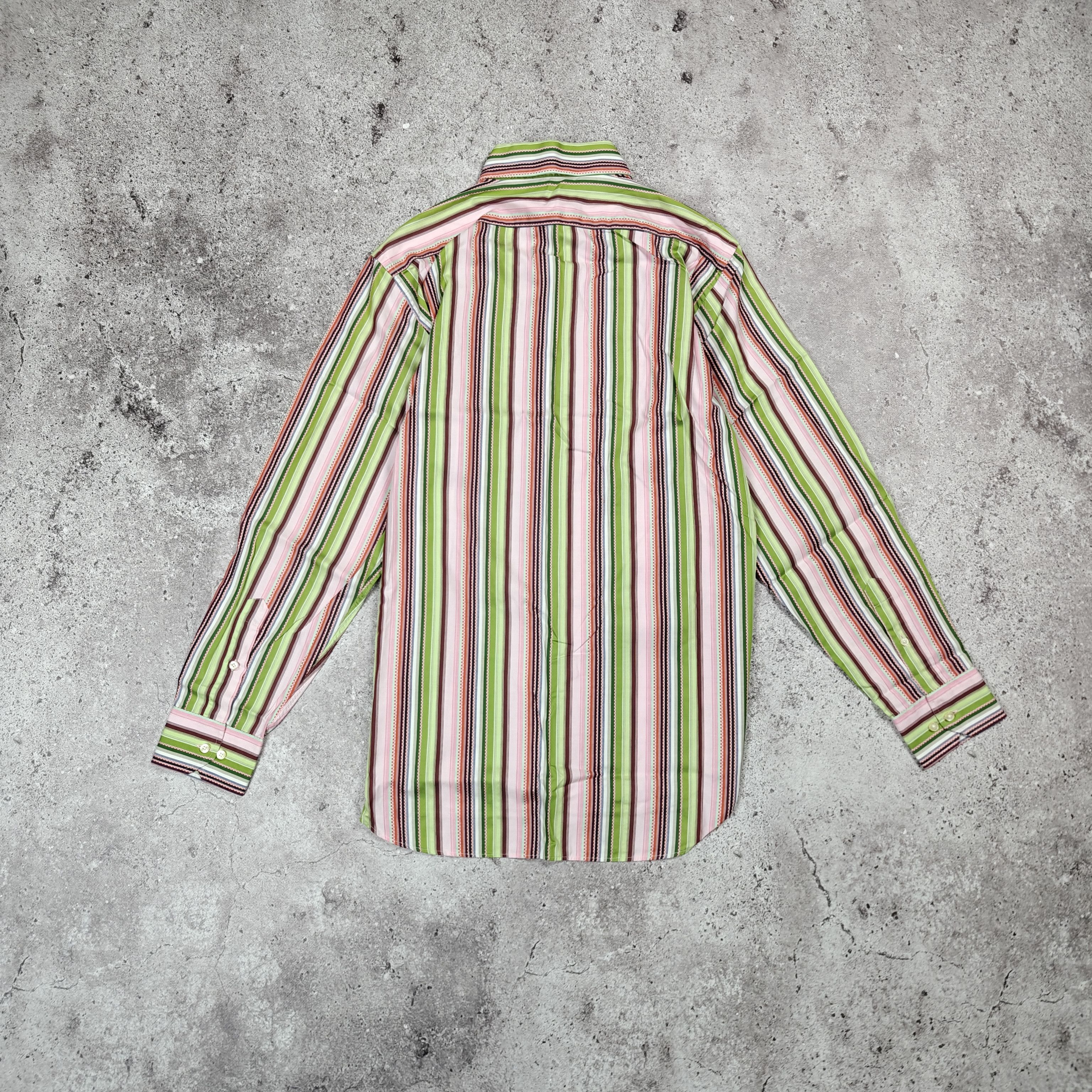 Etro Etro Striped Shirt Italy size 42 Size US L / EU 52-54 / 3 - 6 Thumbnail
