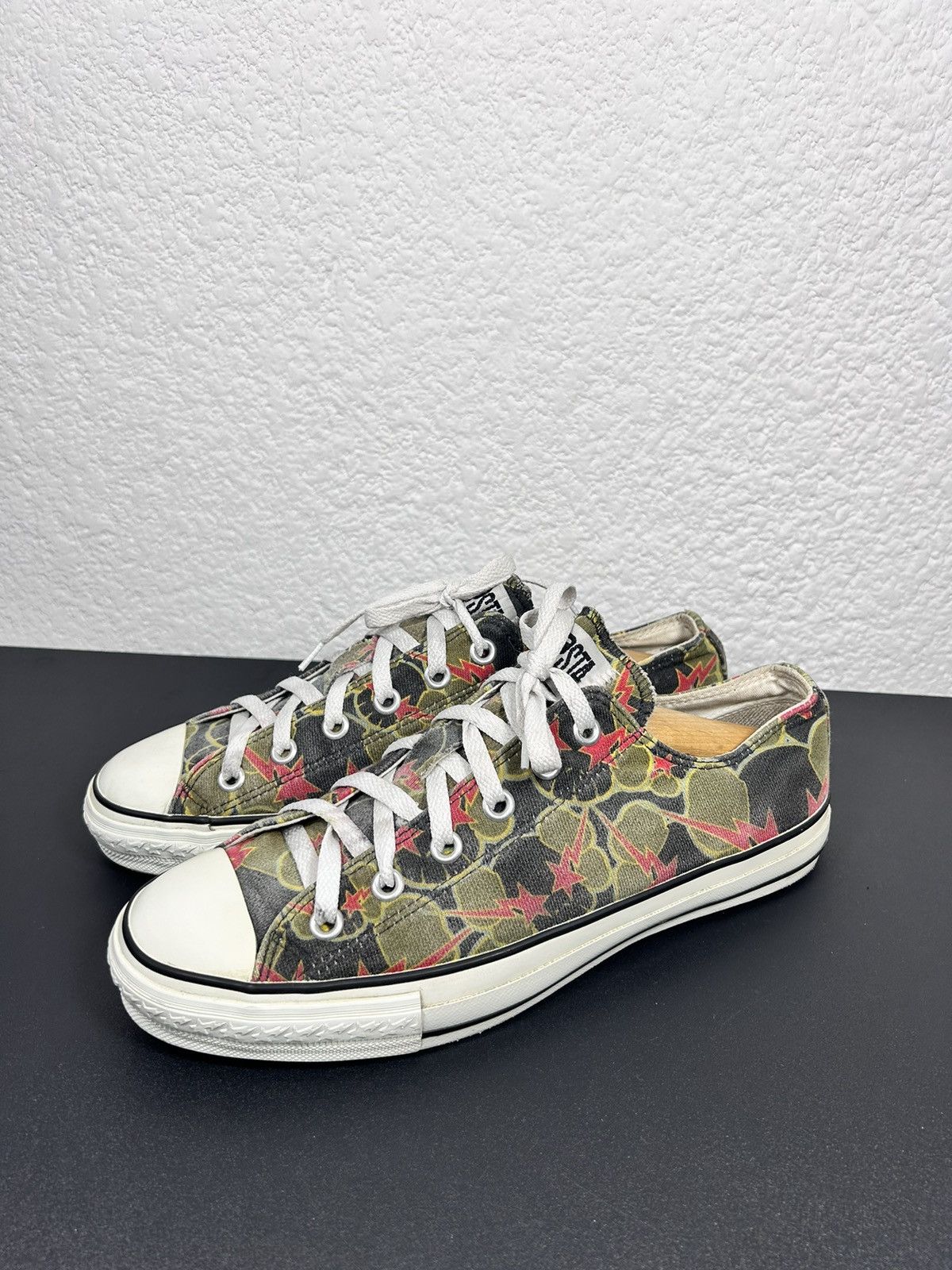 image of Bape Kaws S/s05 “Skull Sta Camo” Fs-010 Apesta Shoes, Men's (Size 9)