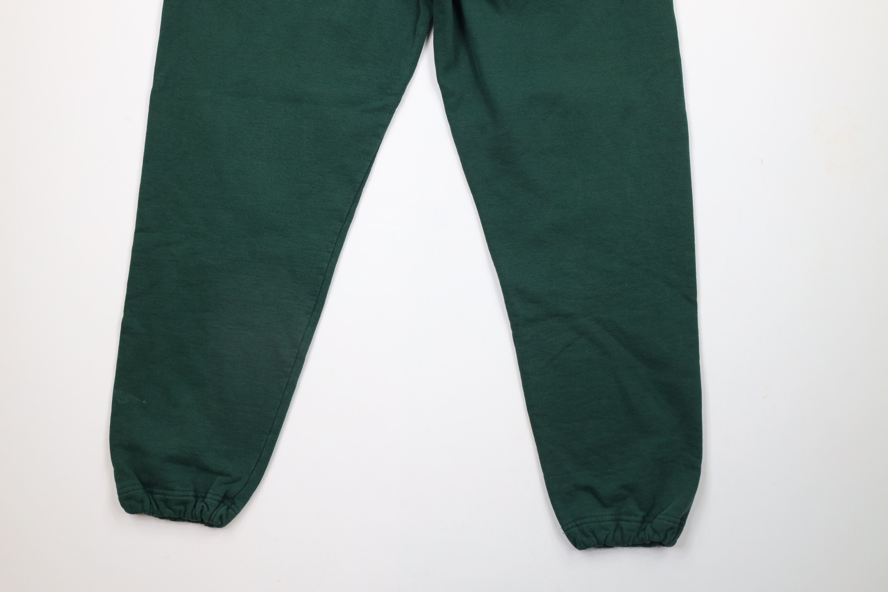 Lands' End × Vintage Vintage 90s Lands End Blank Sweatpants Joggers Green USA Size US 36 / EU 52 - 12 Thumbnail