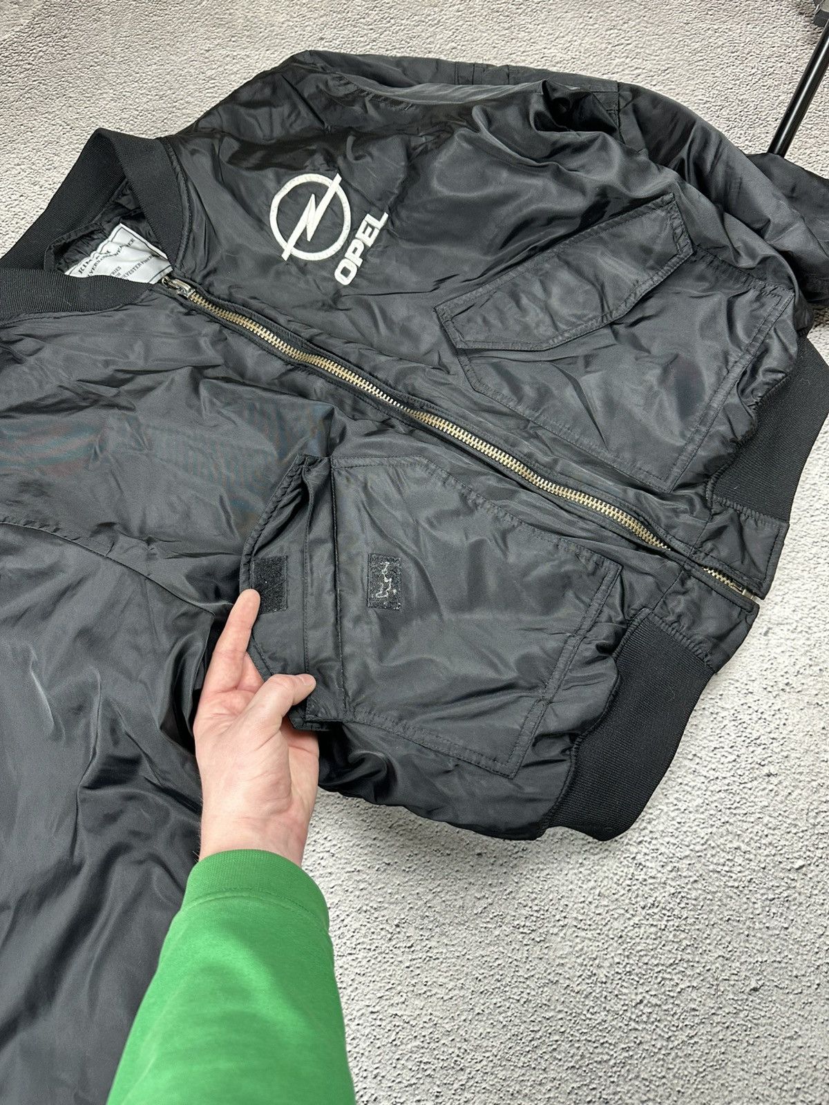 Other VTG Opel Nylon Bomber Kim Anh Flyer’s Type MA-1 Jacket Size US M / EU 48-50 / 2 - 5 Thumbnail