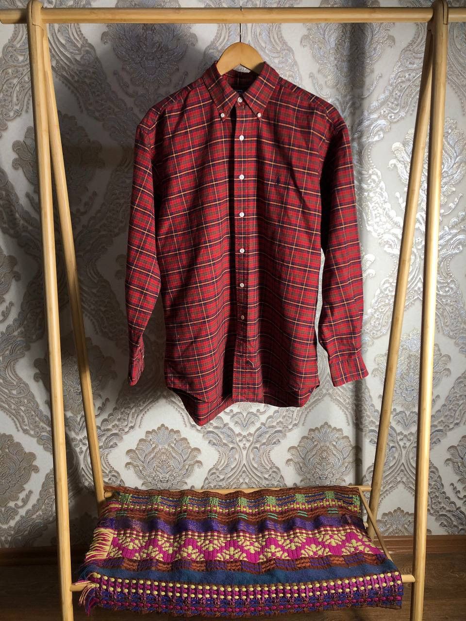 Polo Ralph Lauren VINTAGE POLO RALPH LAUREN DESIGNER RETRO SHIRT Y2K 90s USA Size US M / EU 48-50 / 2 - 1 Thumbnail