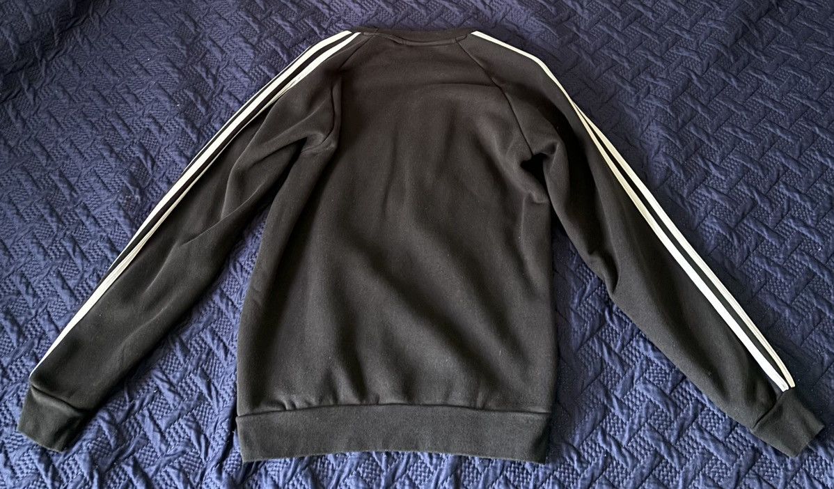 Adidas Adidas Originals Black 3 Stripe Sweatshirt Size US S / EU 44-46 / 1 - 3 Thumbnail