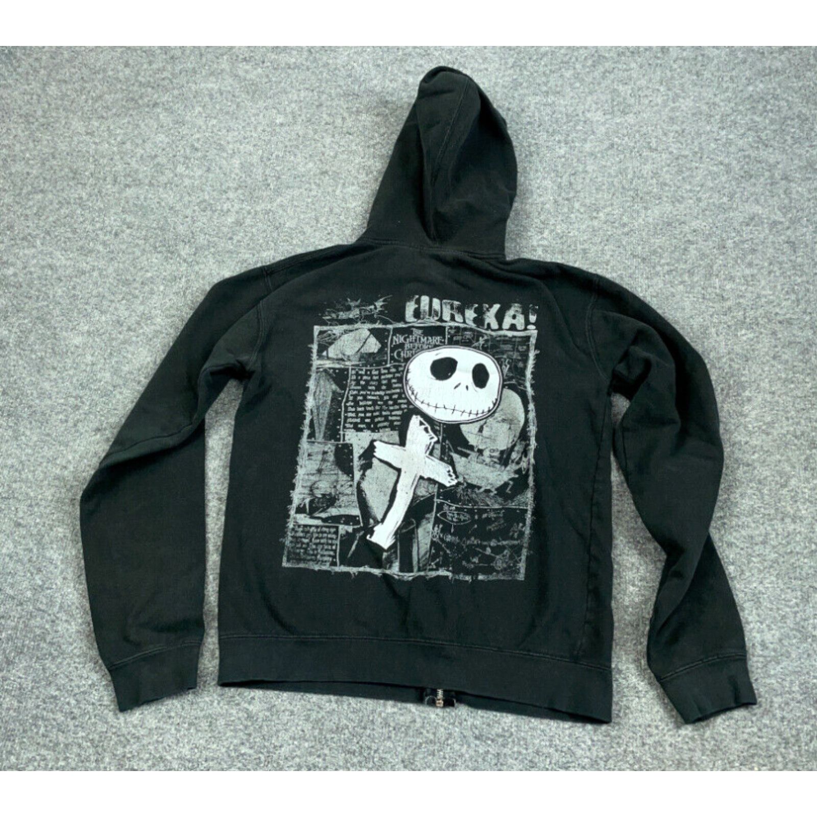 Nightmare before christmas zipper hoodie best sale