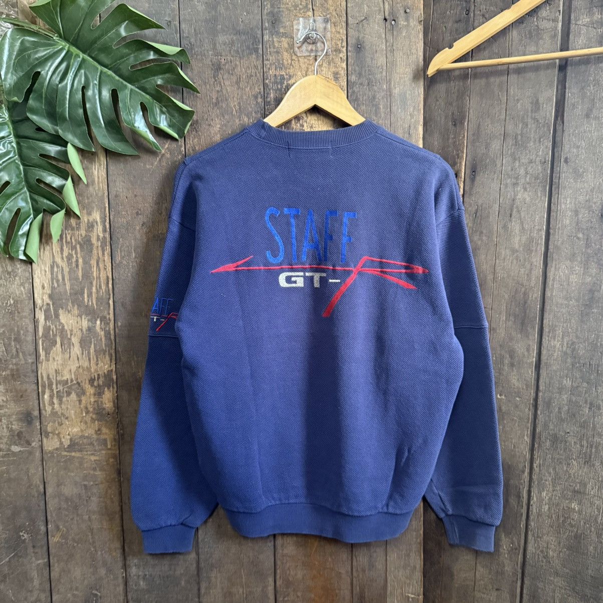 Vintage Vintage Skyline Racing Team Staff GTR Sweatshirt Size US M / EU 48-50 / 2 - 1 Thumbnail