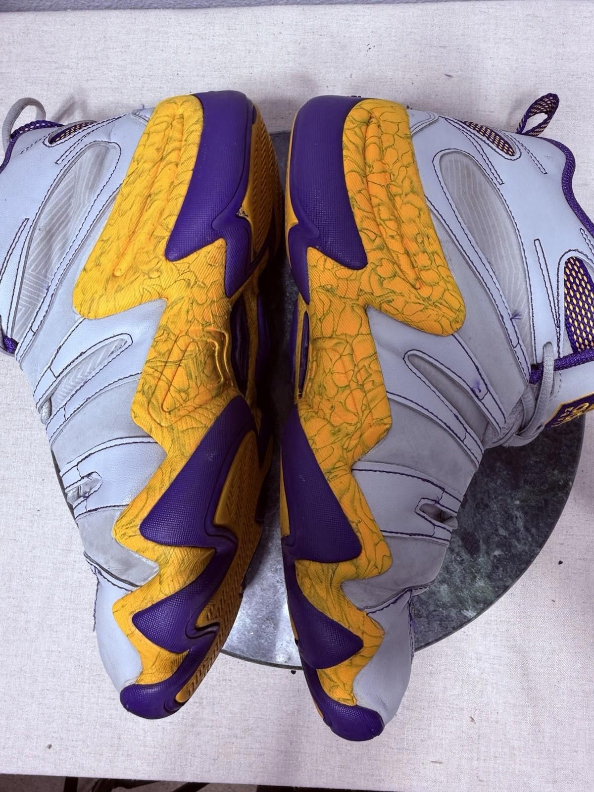 Adidas Adidas Crazy 8 Jeremy Lin Los Angeles Lakers Sneaker Men Us7 Size US 7 / EU 40 - 7 Thumbnail