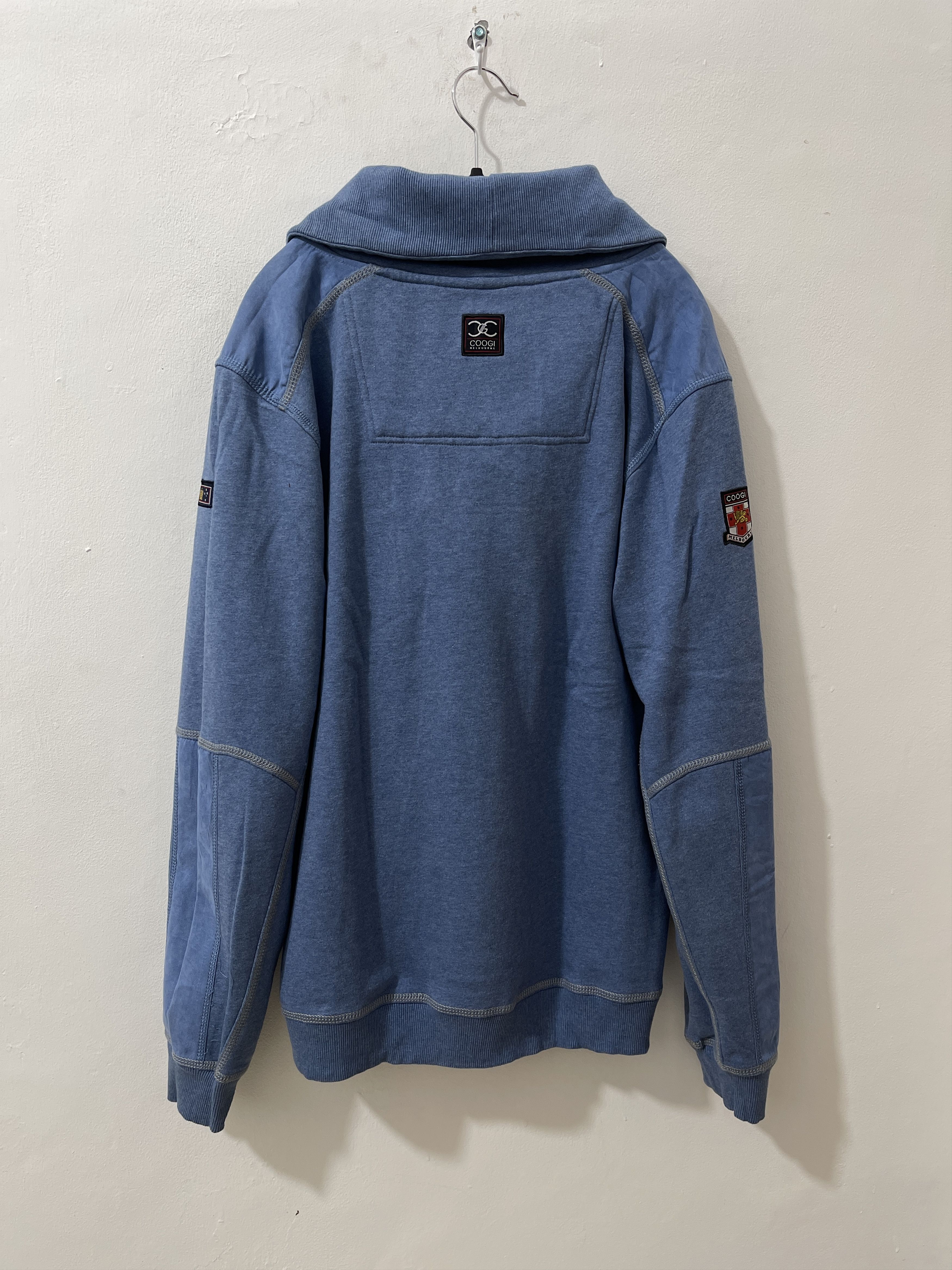 Coogi Vintage Rare Coogi Melbourne Hybrid Collar Sweatshirts Size US M / EU 48-50 / 2 - 10 Thumbnail