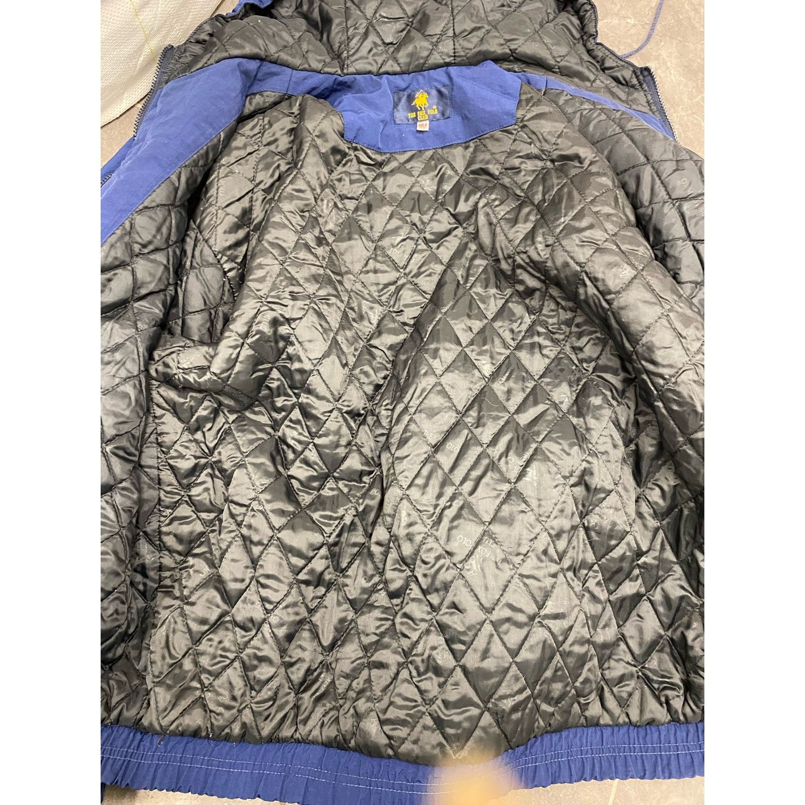 Unknown London The Fox Polo club Bomber Jacket Navy Blue Size US XL / EU 56 / 4 - 3 Thumbnail