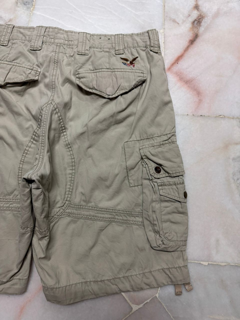 VINTAGE 2000s AMERICAN LIVING TACTICAL CARGO SHORT PANTS