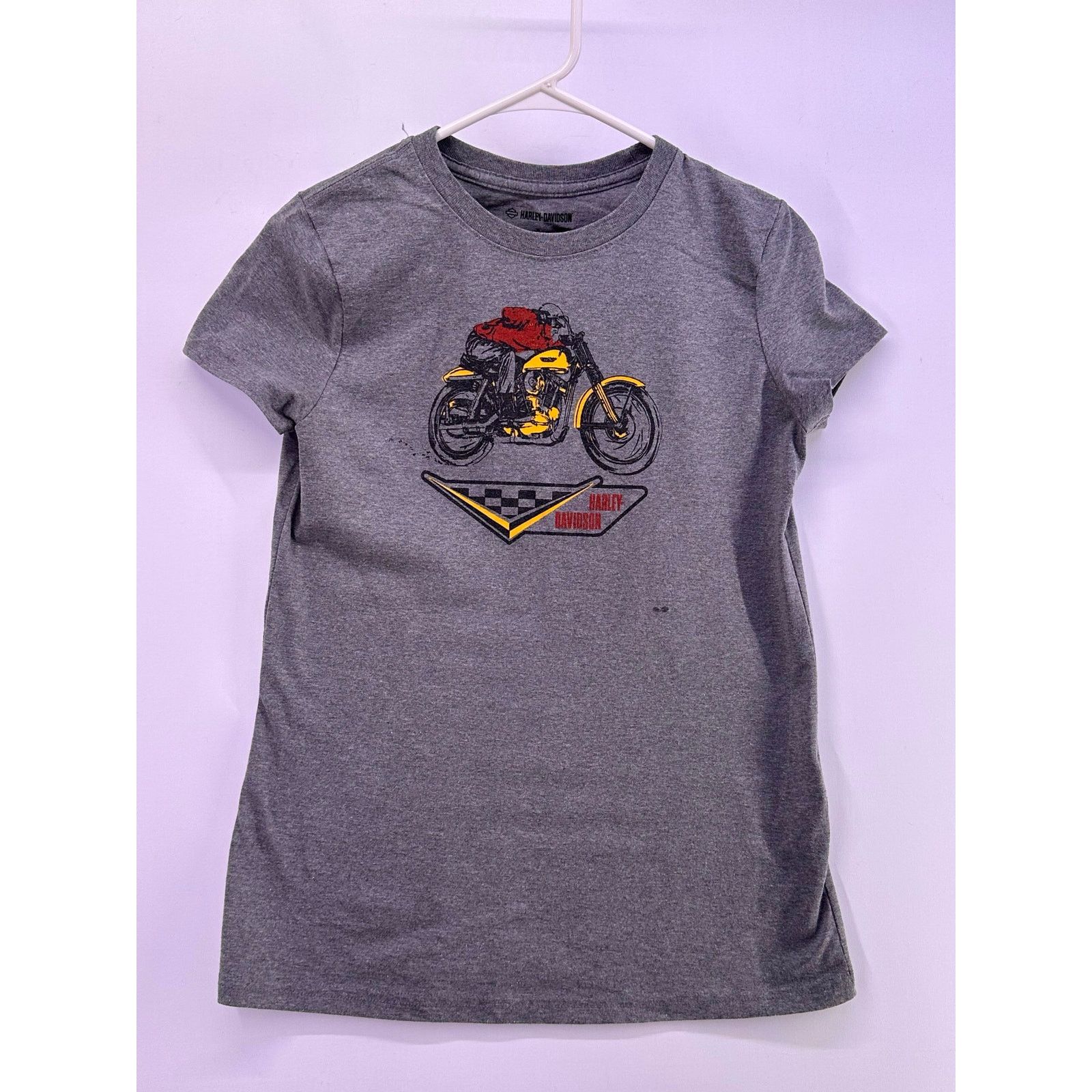 Harley Davidson Harley Davidson Gray Tshirt Size Kids Small Size US S / EU 44-46 / 1 - 1 Thumbnail