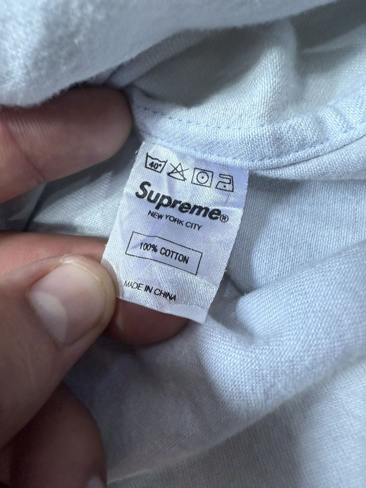 Supreme 90’s SUPREME RARE POCKET LOGO VINTAGE Y2K RETRO SHIRT Size US M / EU 48-50 / 2 - 7 Thumbnail