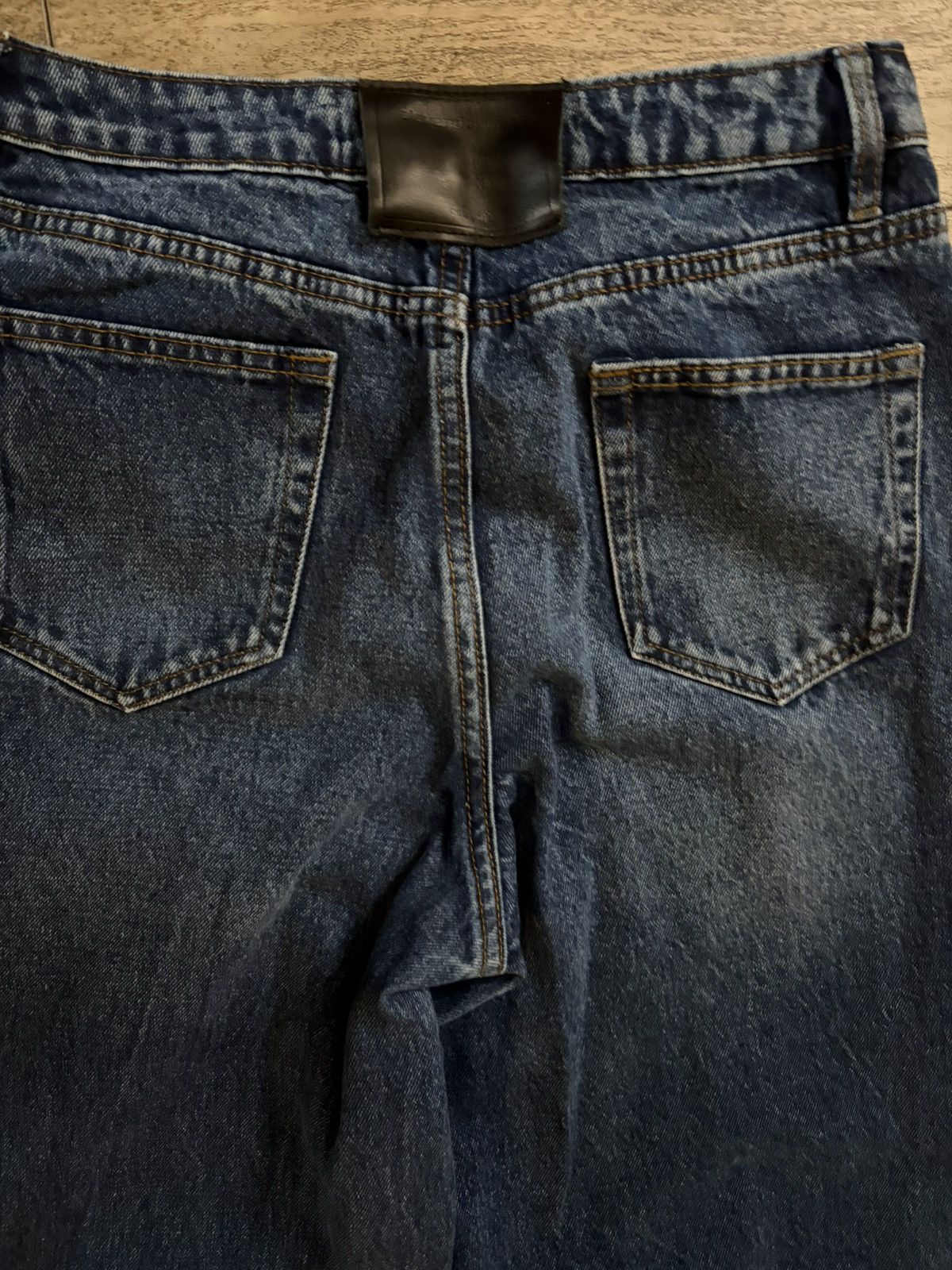 Alexander Wang Alexander Wang Wide Straight Leg Jeans Size US 28 / EU 44 - 6 Thumbnail