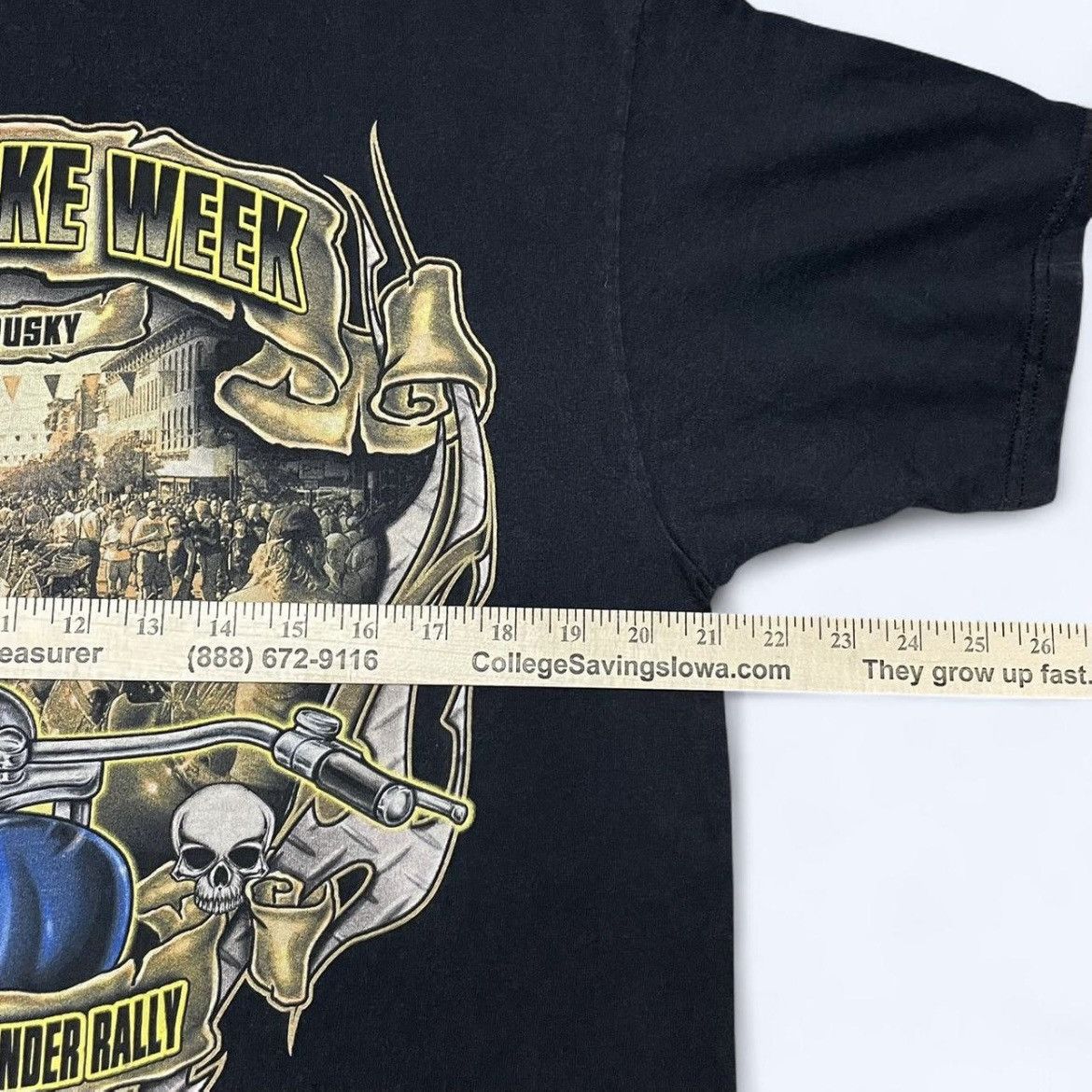 Anvil 2008 North Coast Thunder Rally Ohio Bike Week Sandusky Tee Size US L / EU 52-54 / 3 - 6 Thumbnail