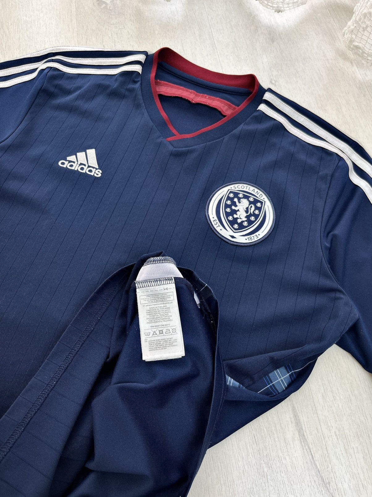 Adidas Adidas Scotland Soccer Jersey 2014/2015 Football Jersey Size US M / EU 48-50 / 2 - 10 Thumbnail