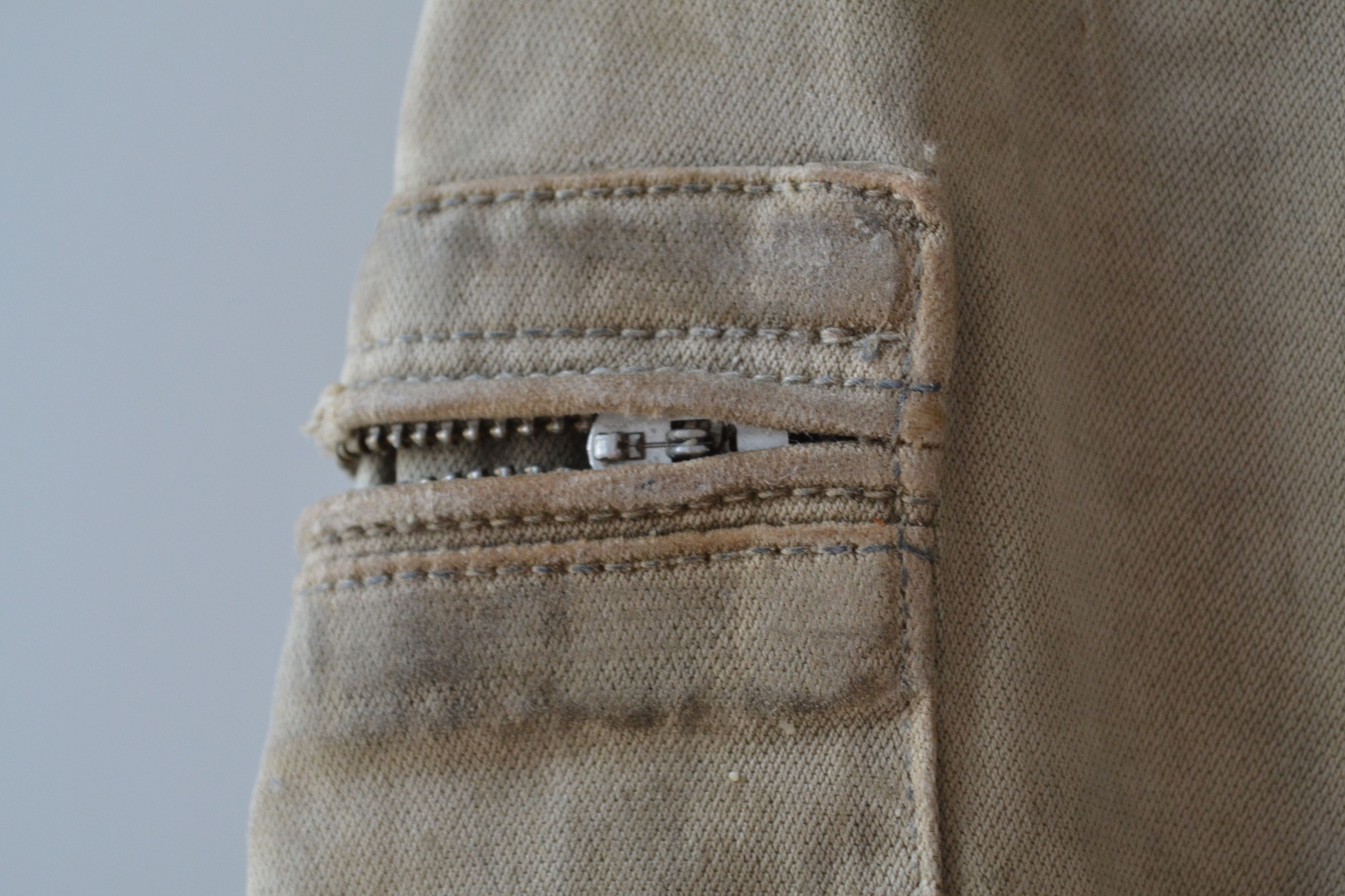 Stone Island STONE ISLAND Cargo Pants Cotton Distressed Trousers Size US 33 - 16 Thumbnail