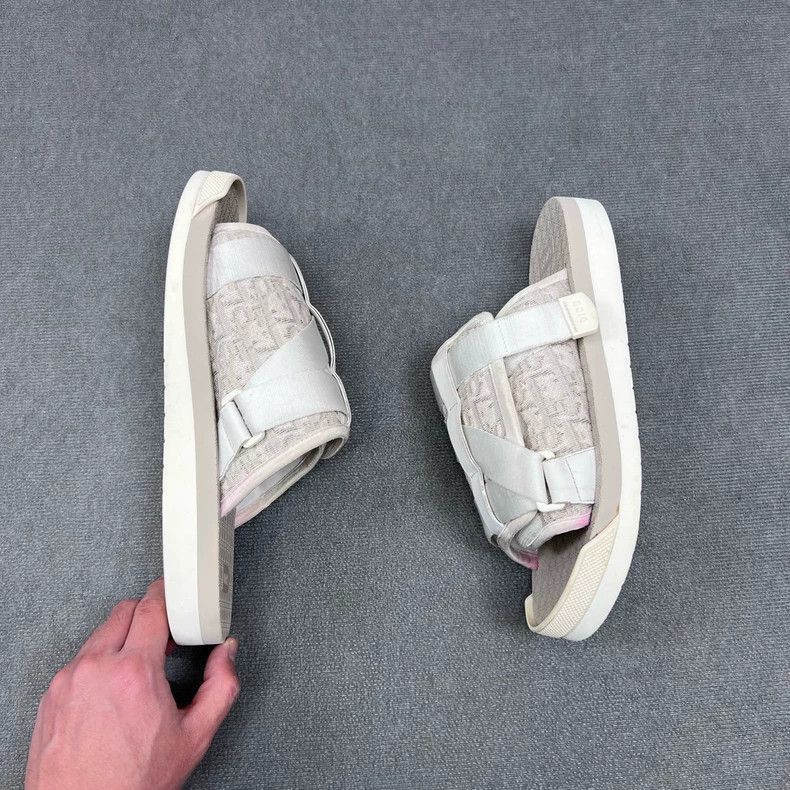 Dior Dior Alpha White Logo Tactical Sandals-2506 Size US 9 / EU 42 - 5 Thumbnail