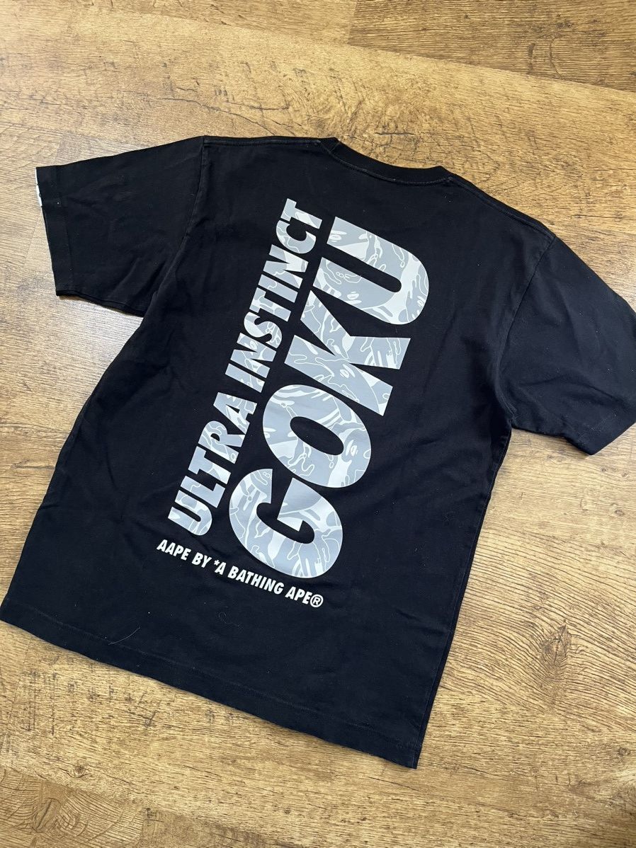 Aape × Bape Aape x Dragon Ball Son Goku Ultra Instinct Tee Size US M / EU 48-50 / 2 - 3 Thumbnail