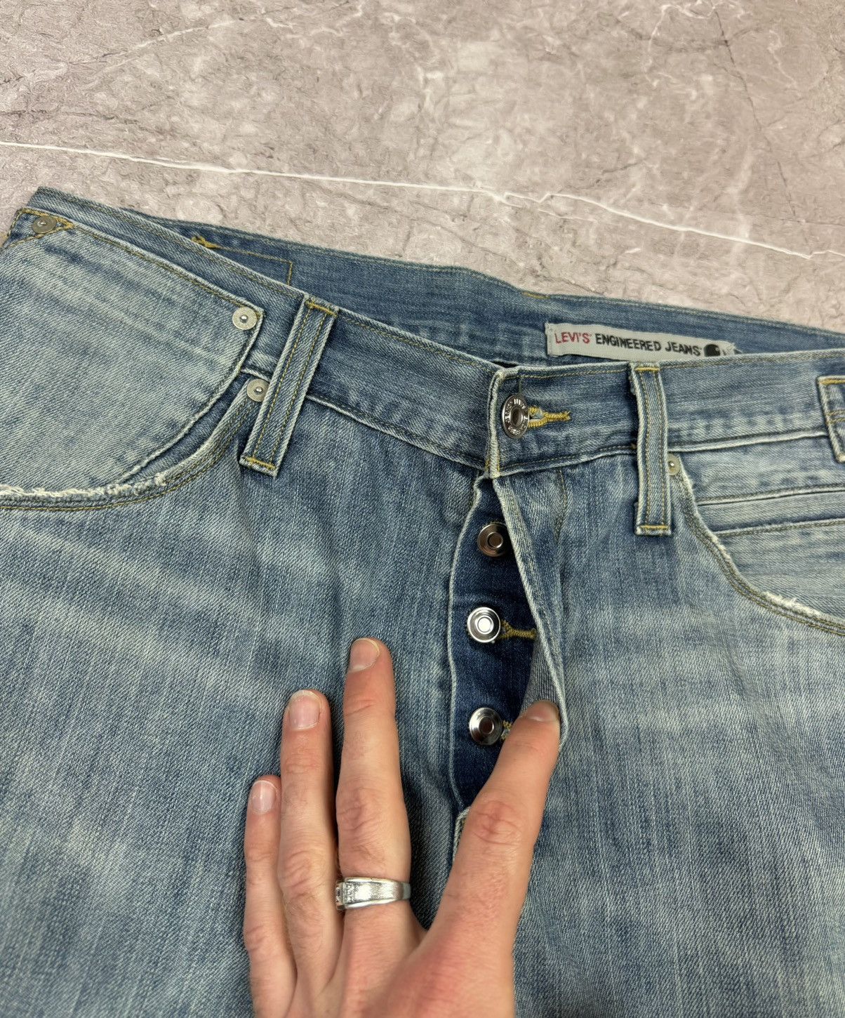 Levi's LEVI'S ENGINEERED JEANS SHORTS DENIM BLUE SIZE S Size US 31 - 8 Thumbnail
