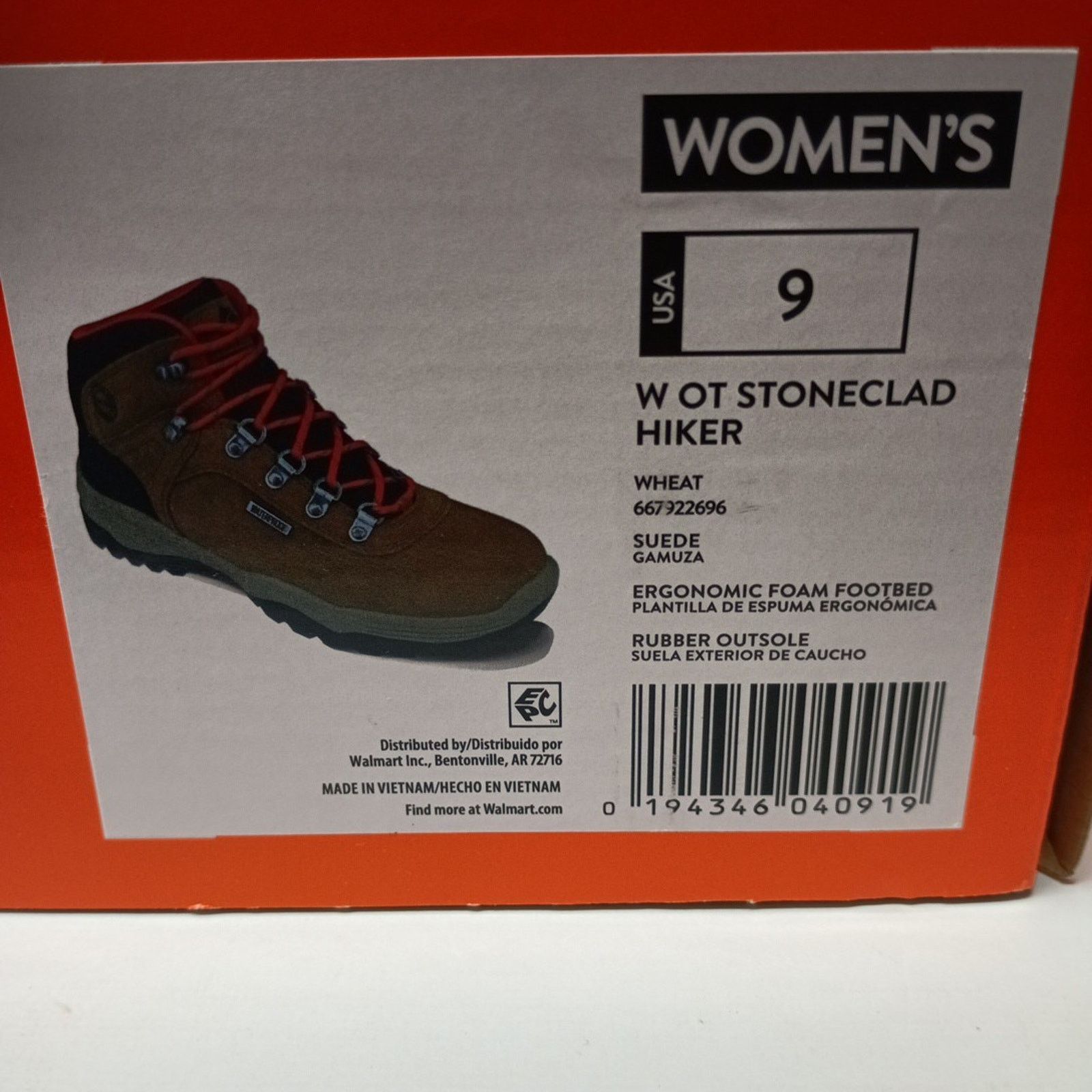 Other Ozark Trail Women's Waterproof Hiker Boots Wheat Size 9 Size US 9 / IT 39 - 7 Thumbnail