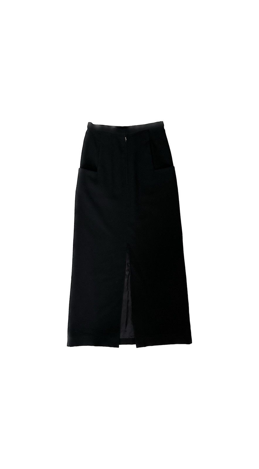 Yohji Yamamoto Yohji Yamamoto FEMME Wool Maxi Skirt Size 27" / US 4 / IT 40 - 1 Thumbnail