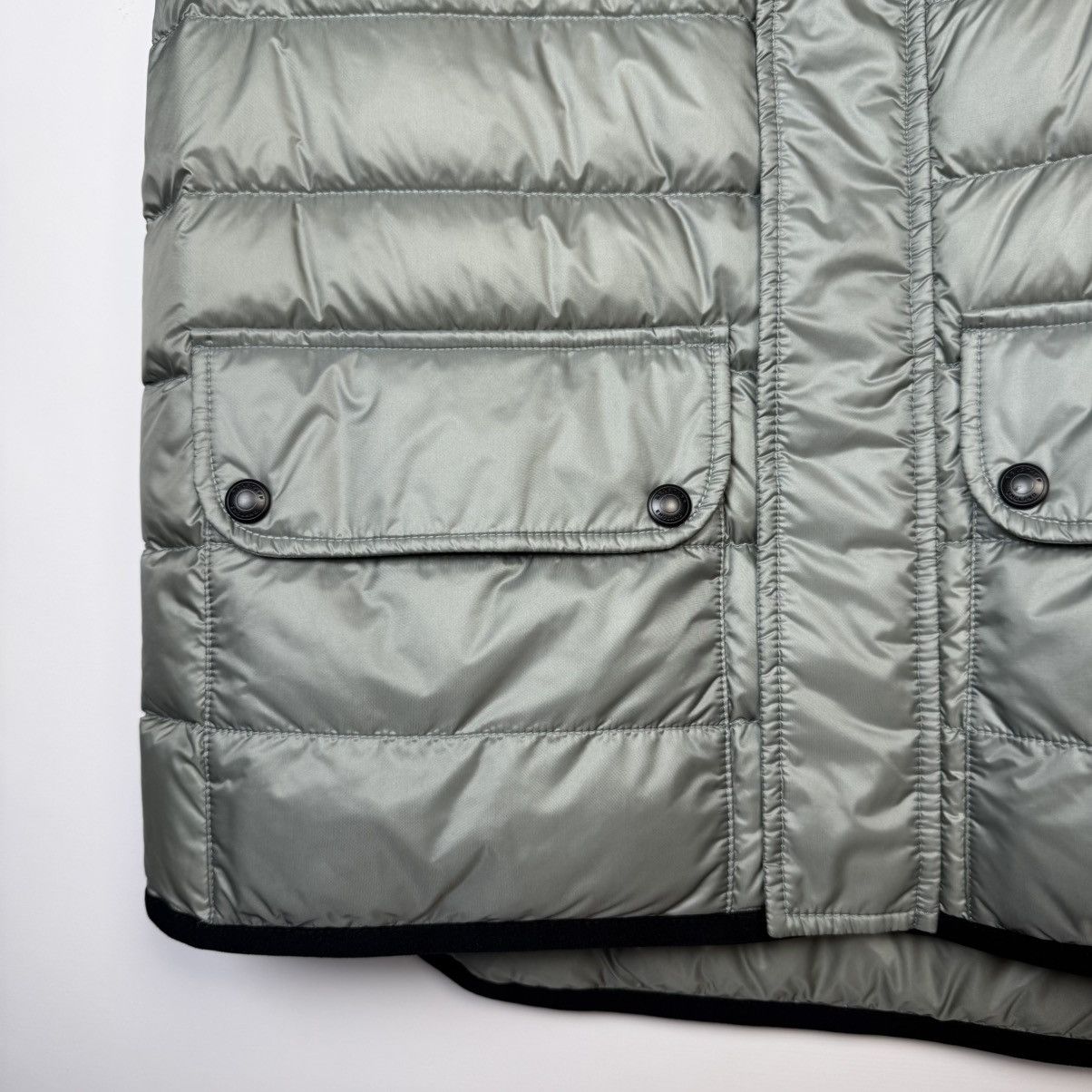 Belstaff Belstaff Waistcoat Down Agate Green Nylon Vest Size US M / EU 48-50 / 2 - 17 Thumbnail